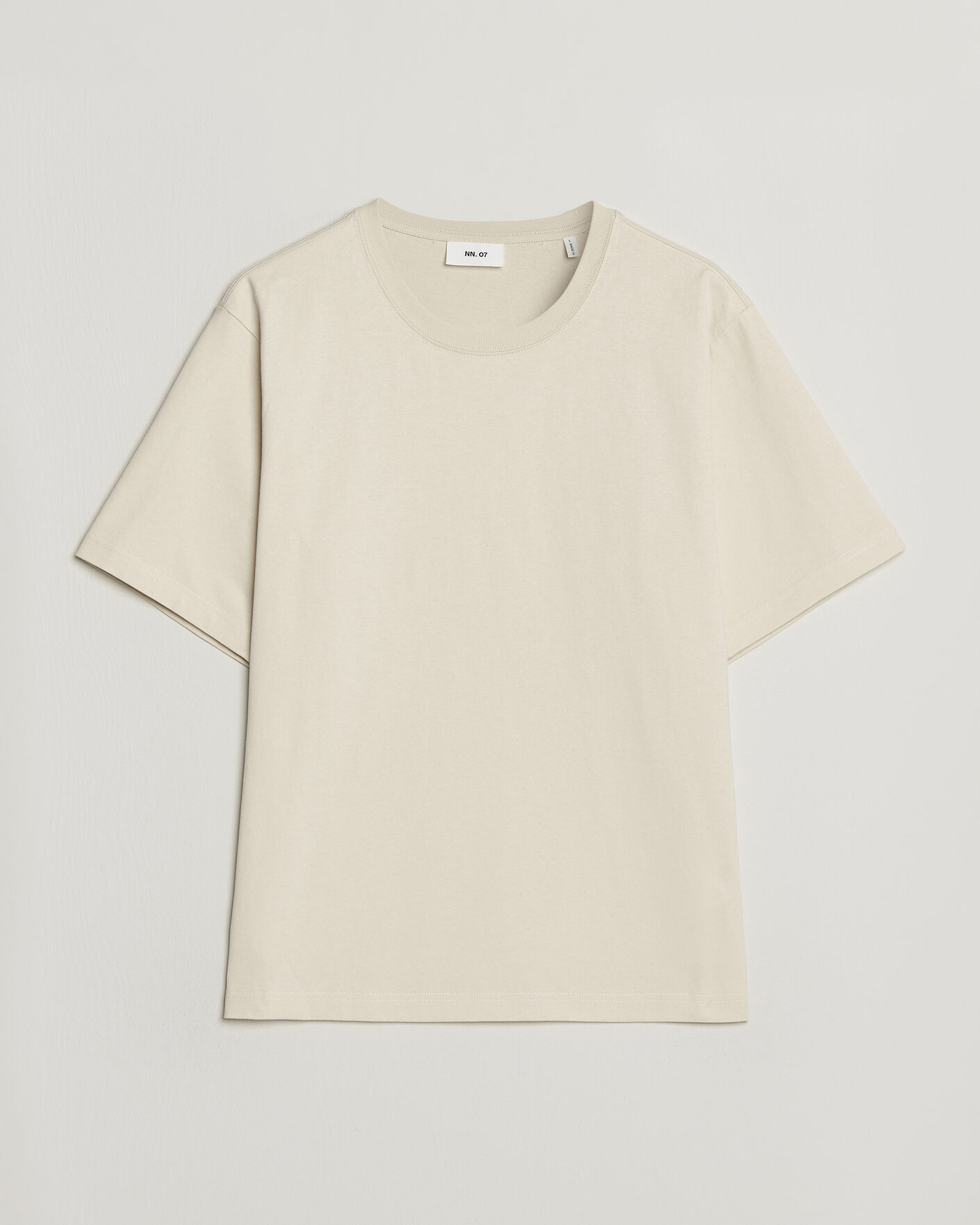 Herren | T-Shirts | NN07 | Jett Washed Printed Crew Neck T-Shirt Ivory