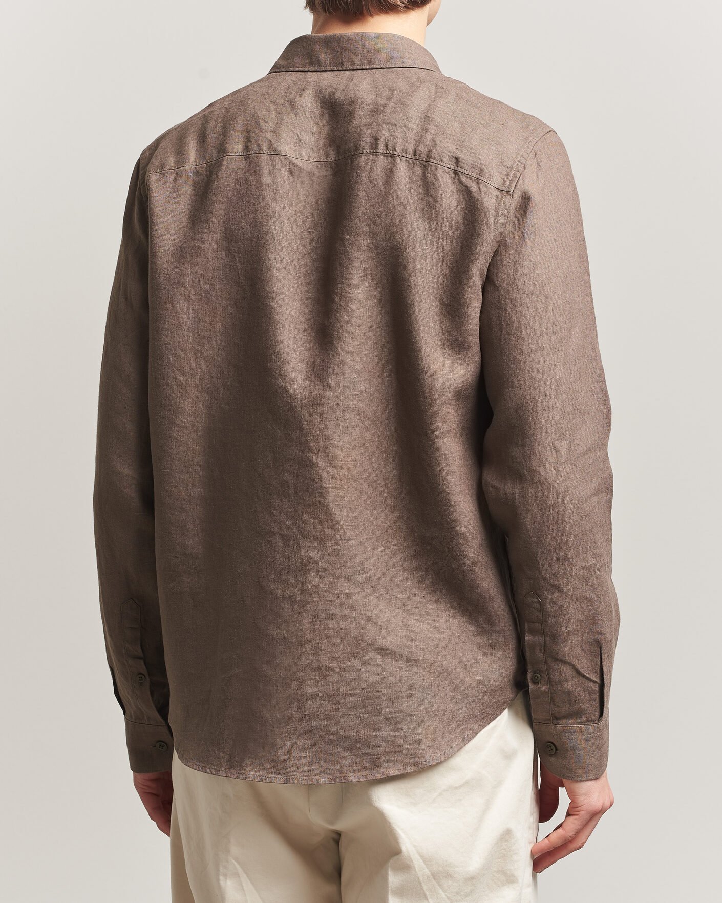 Herren | Hemden | NN07 | Enzo Linen Shirt Mable Husk