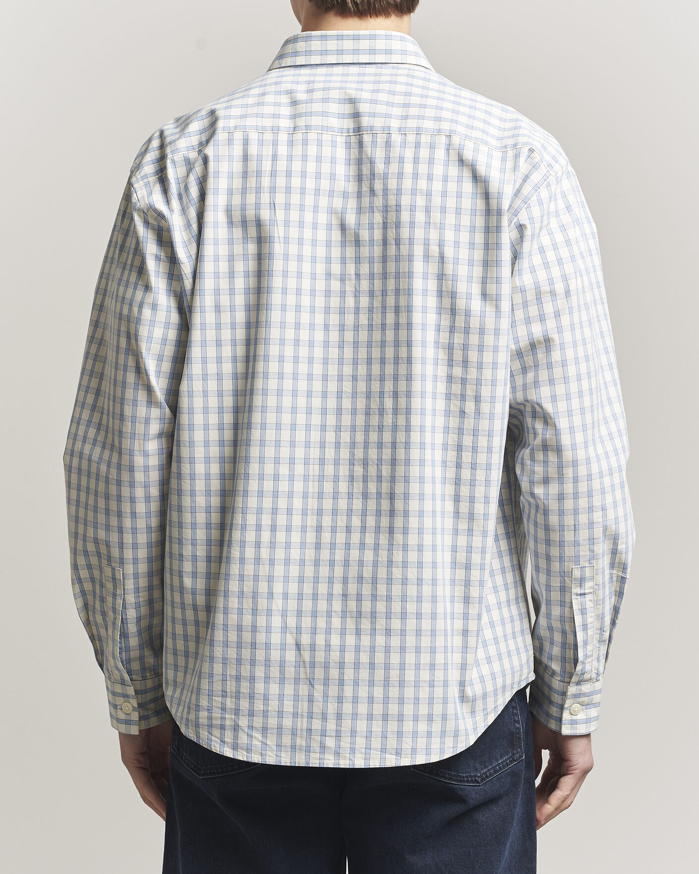 Herren | Hemden | NN07 | Deon Brushed Cotton Shirt Ecru Check