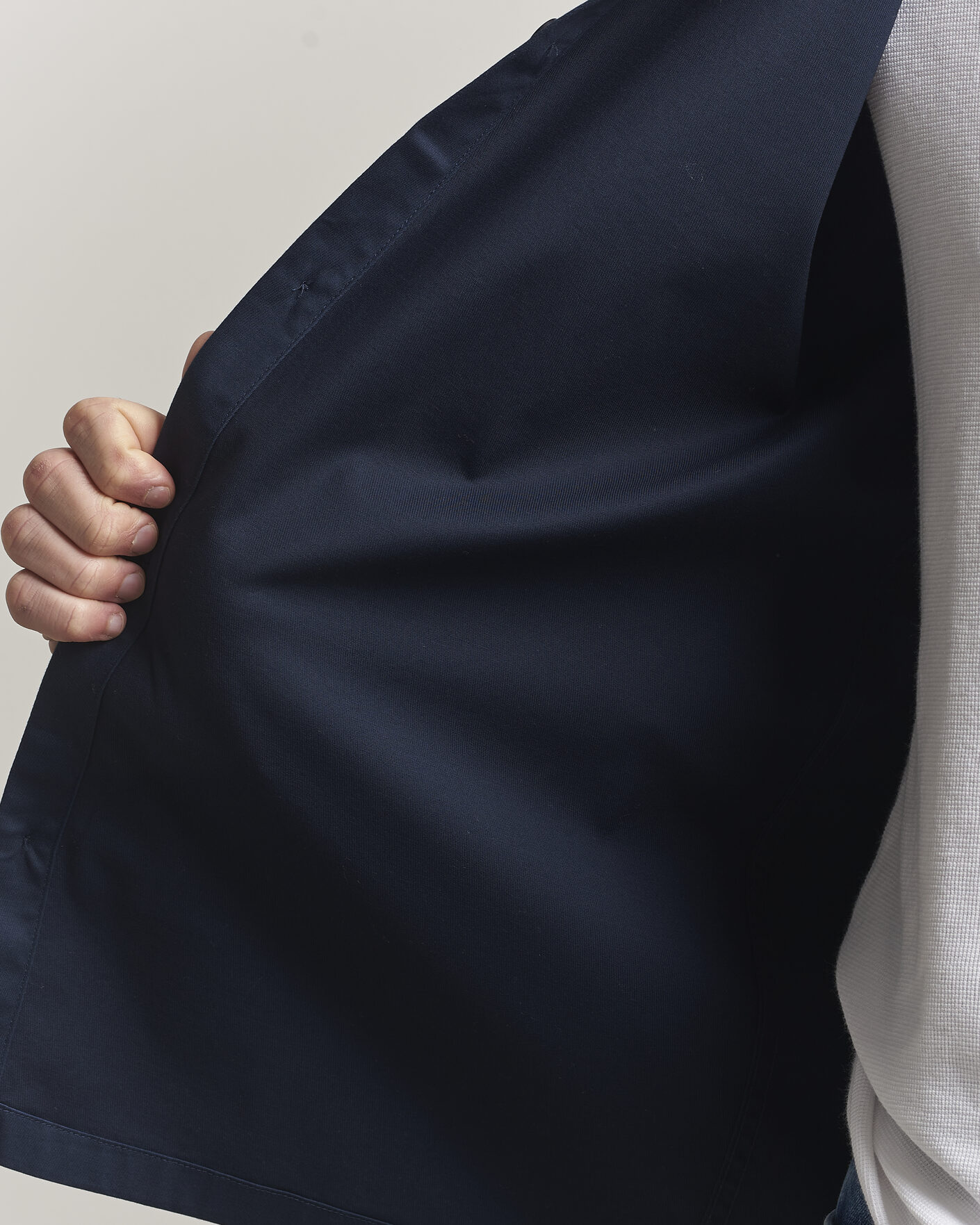 Herren | Hemden | NN07 | Freddy Cotton Overshirt Navy Blue