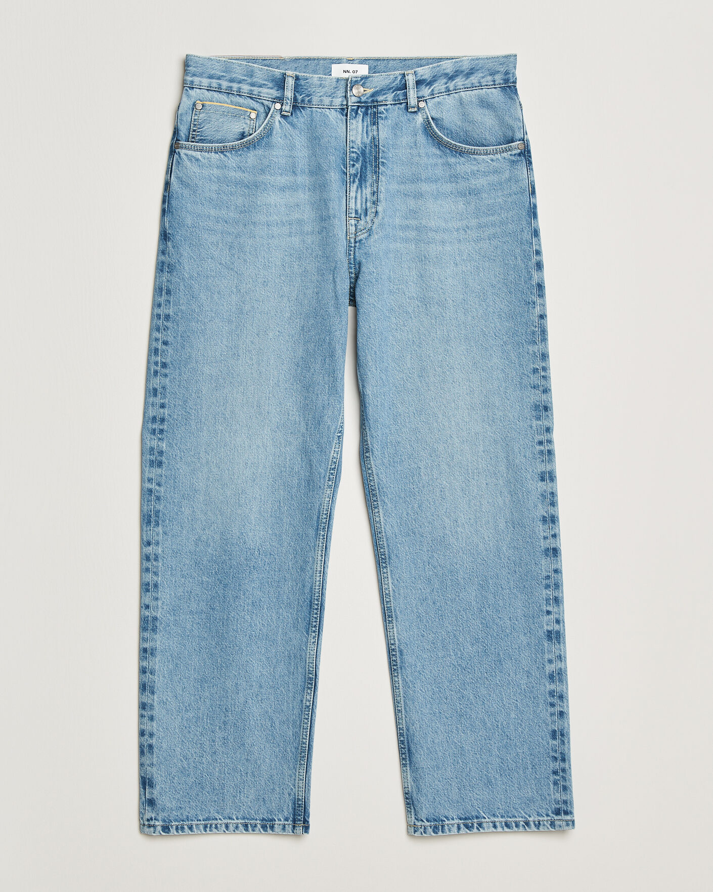 Herren | Hemden | NN07 | Otis Loose Fit Selvedge Jeans Light Blue