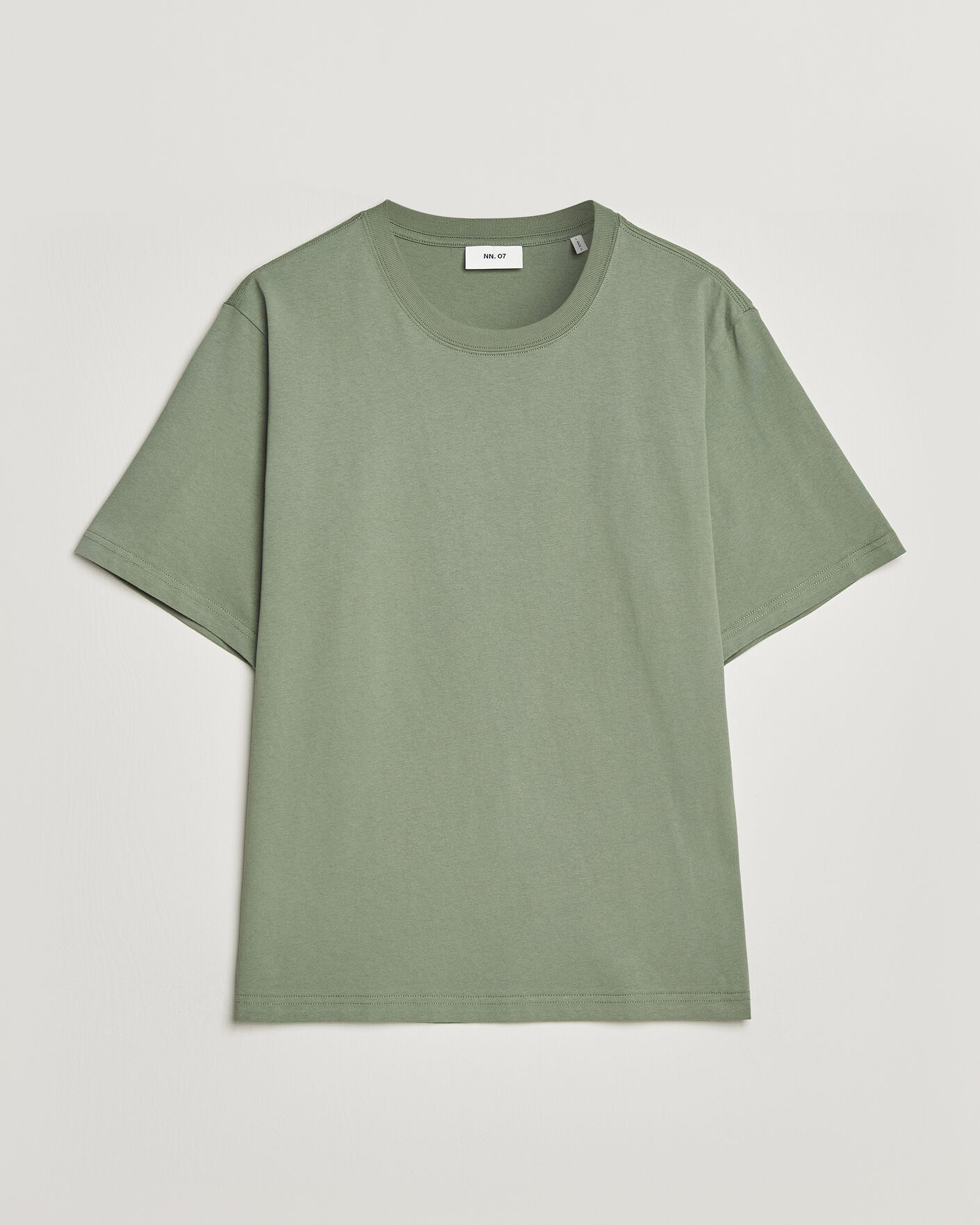 Herren | T-Shirts | NN07 | Jett Washed Crew Neck T-Shirt Sea Spray Green