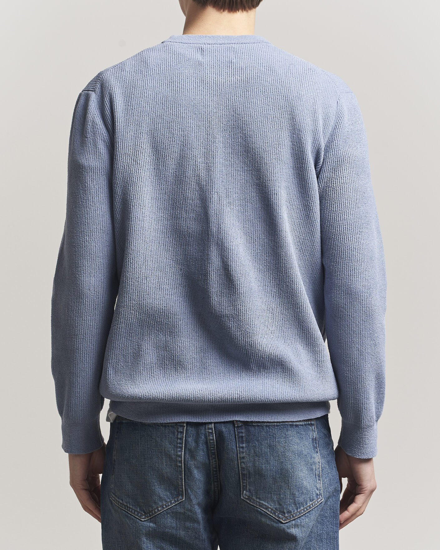 Herren | Pullover | NN07 | Danny Knitted Sweater Stone Blue