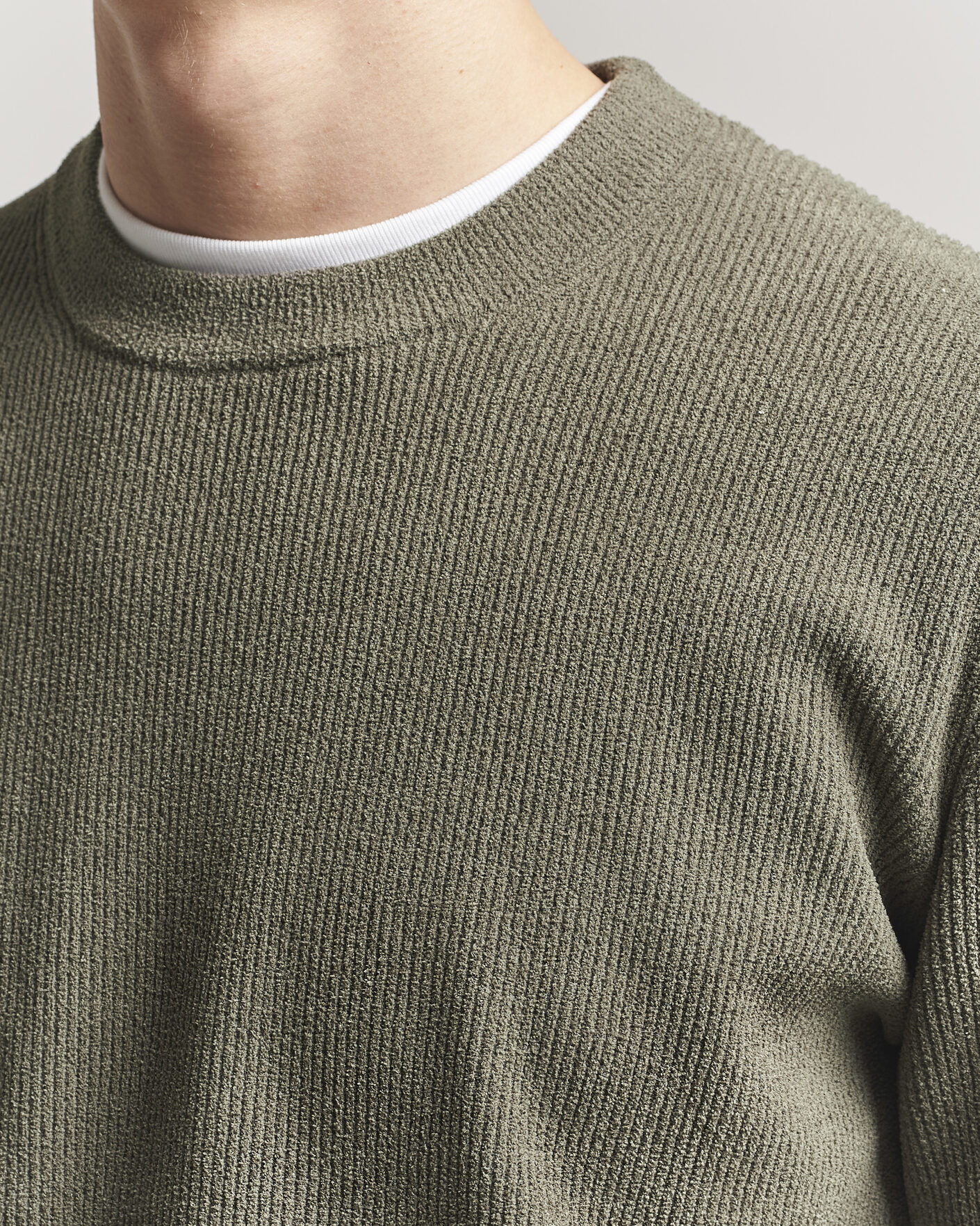 Herren | Pullover | NN07 | Danny Knitted Sweater Capers Green