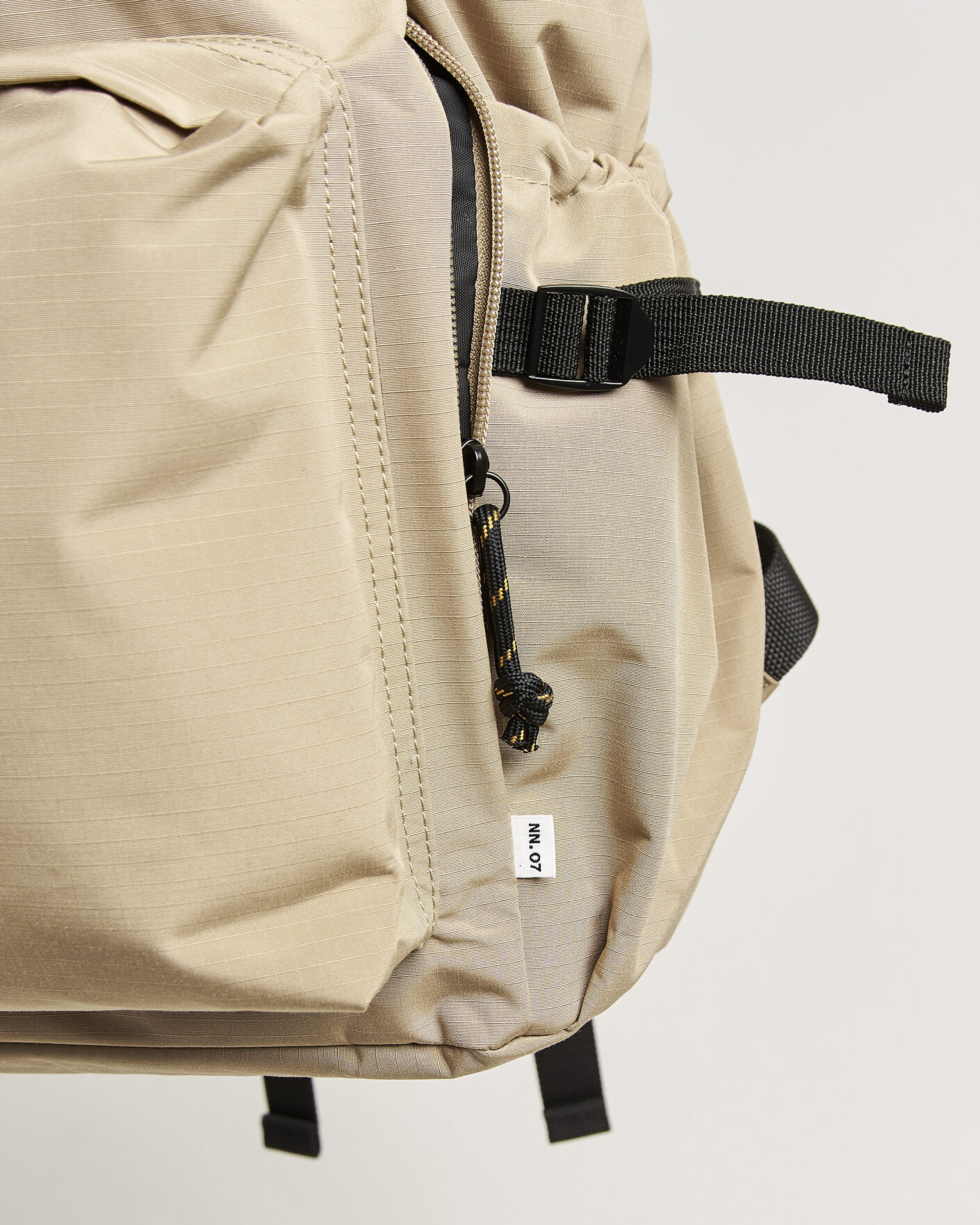 Herren | Taschen | NN07 | Nylon Ripstop Rolltop Backpack Desert Khaki