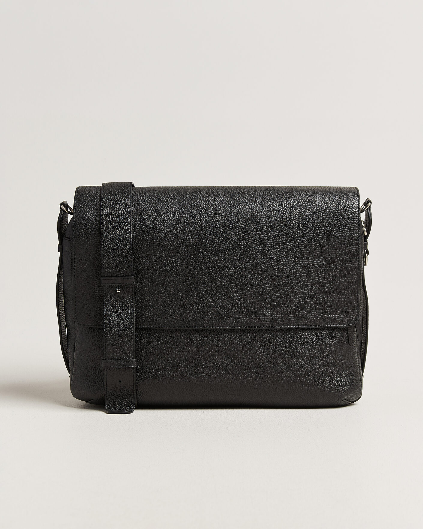 Herren | Taschen | NN07 | Port Satchel Grained Leather Briefcase Black