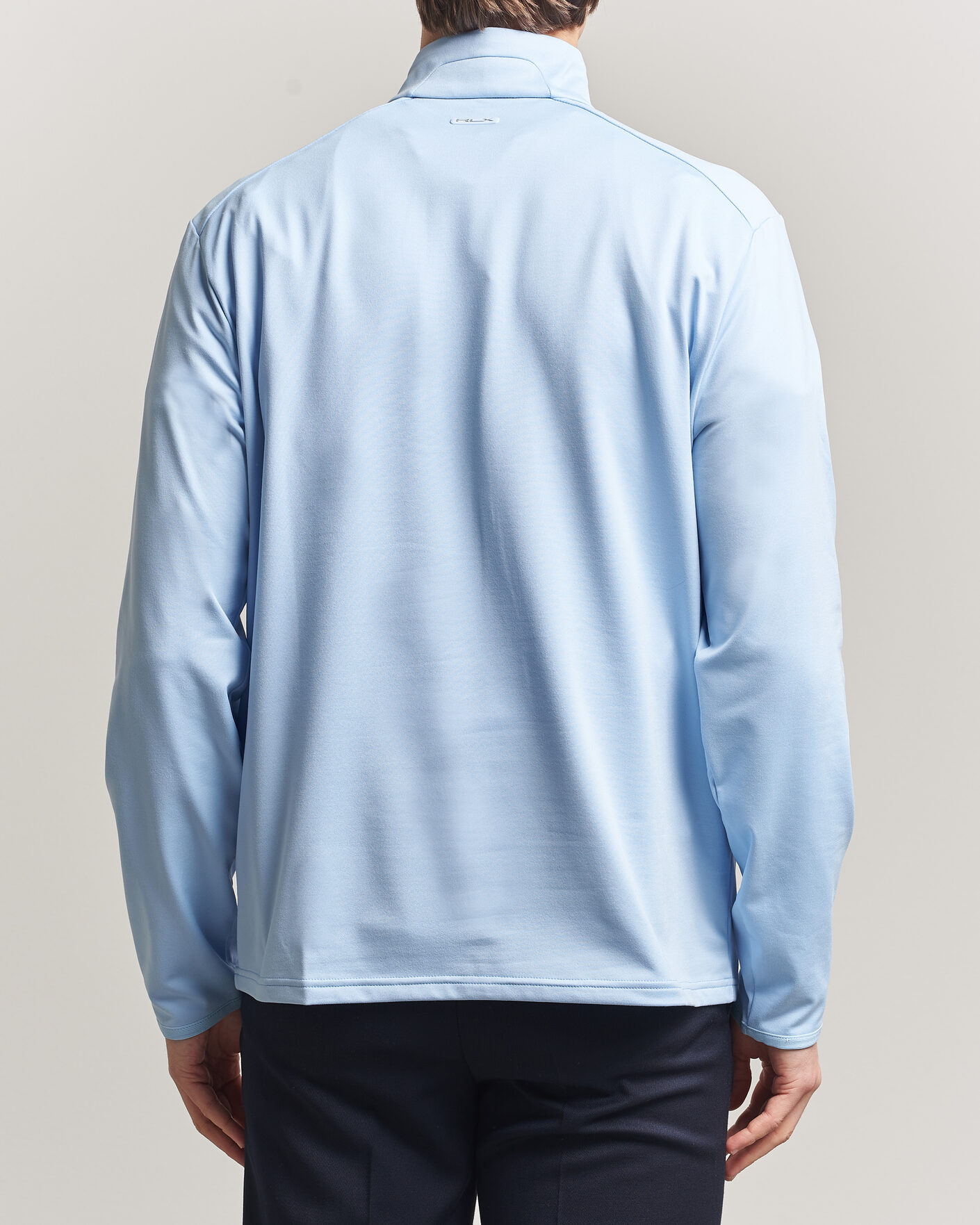 Herren | Pullover | RLX Ralph Lauren | Luxury Jersey Half Zip Office Blue