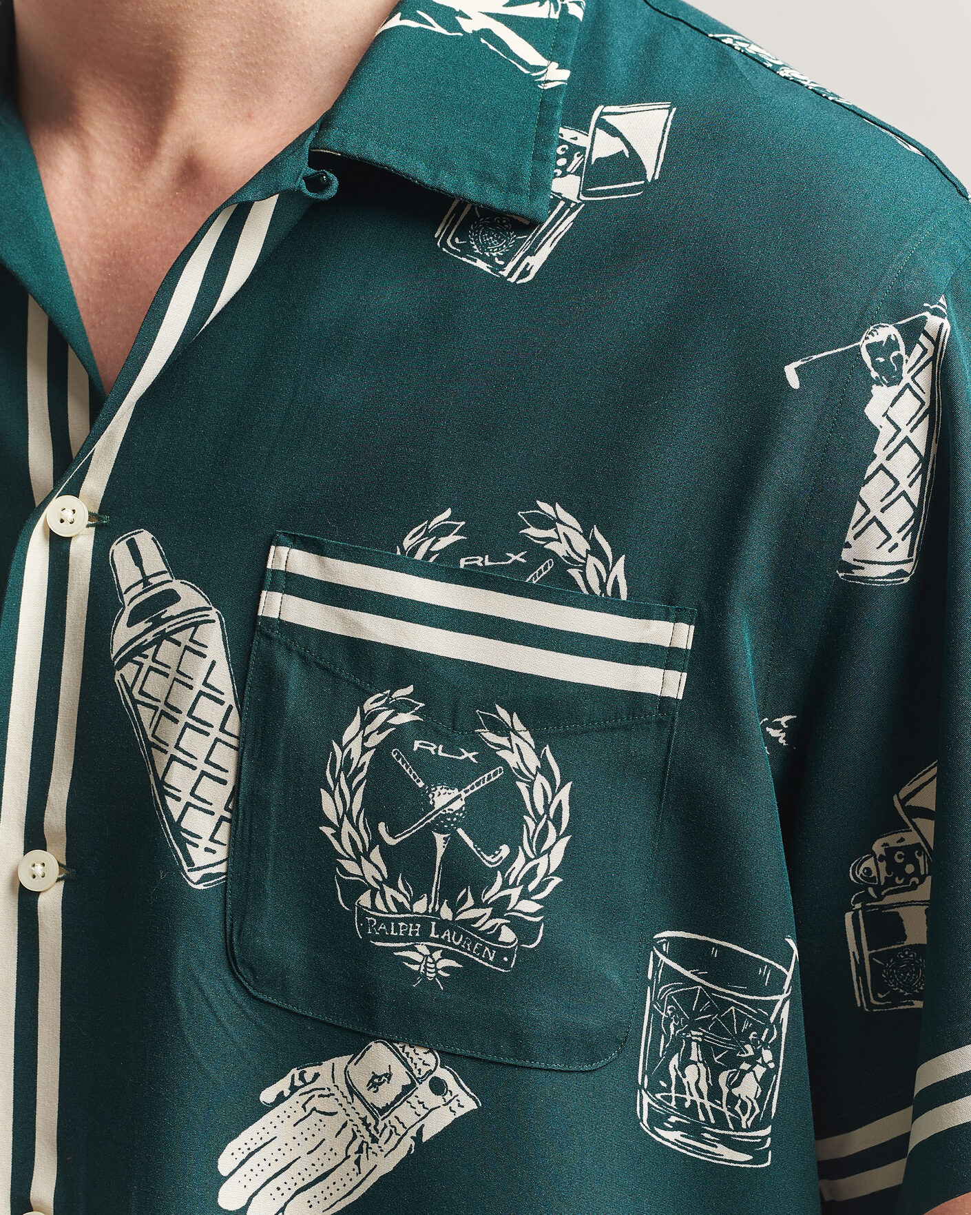 Herren | Hemden | RLX Ralph Lauren | Short Sleeve Golf Shirt Par-Tee on the Greens