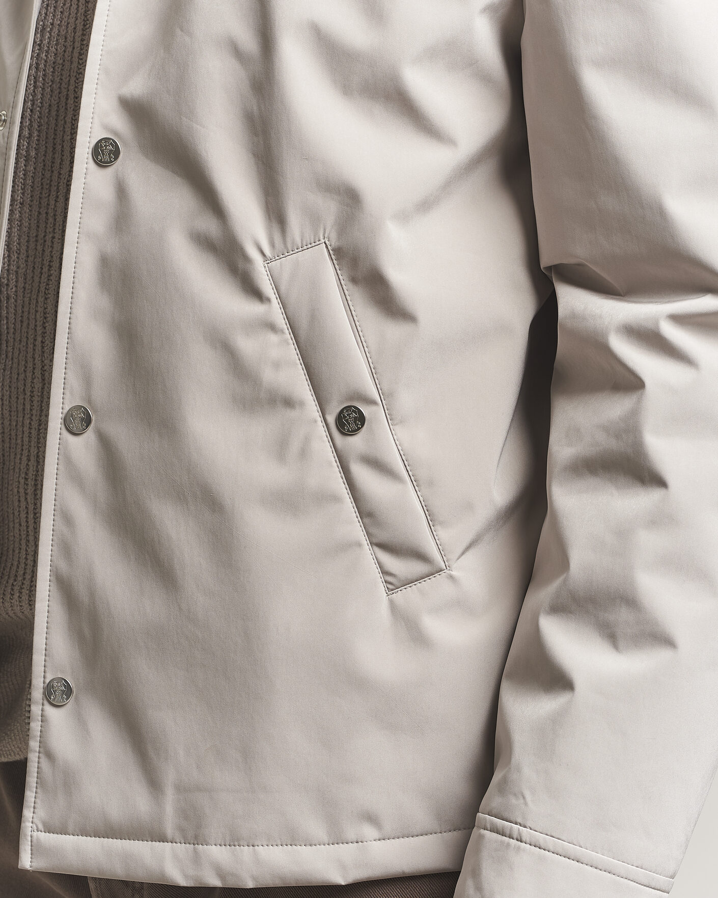 Herren | Jacken | Brunello Cucinelli | Nylon Padded Jacket Beige