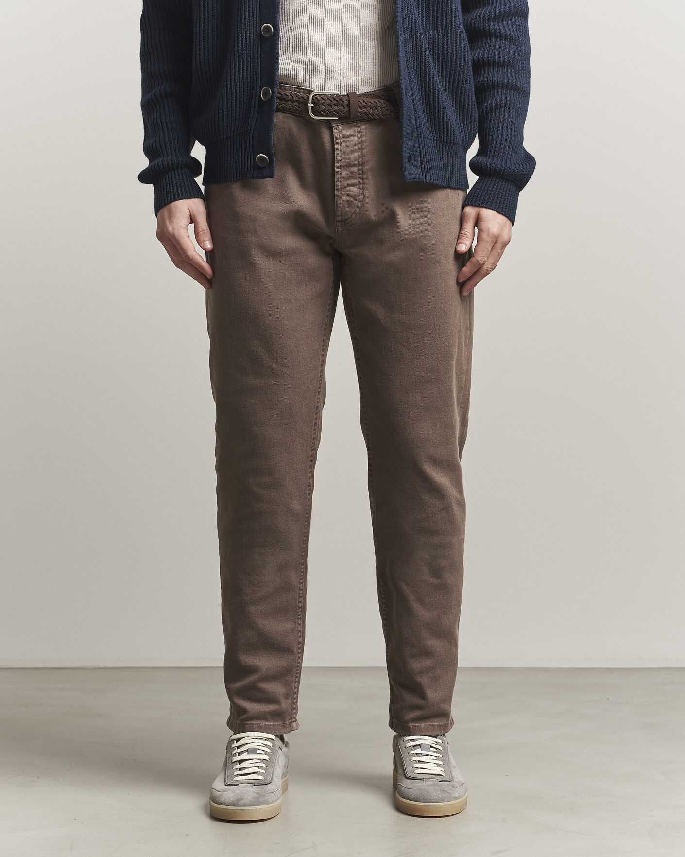 Herren | Hosen | Brunello Cucinelli | Traditional Fit Bull Denim Pants Dark Brown