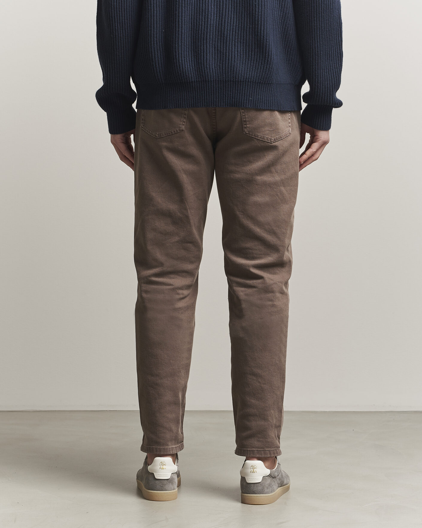 Herren | Hosen | Brunello Cucinelli | Traditional Fit Bull Denim Pants Dark Brown
