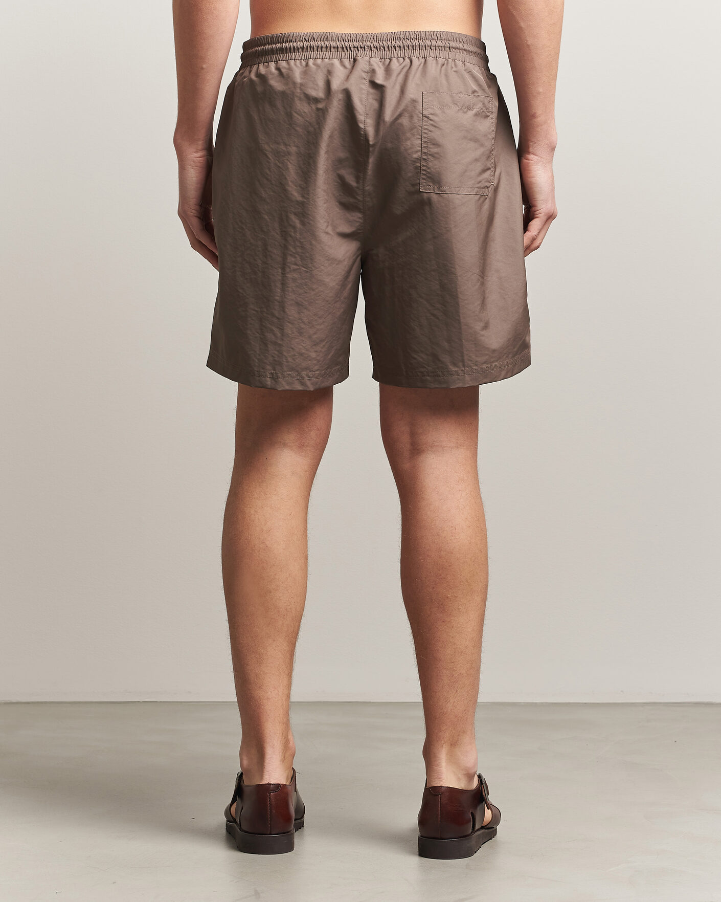 Herren | Badehosen | Brunello Cucinelli | Nylon Swim Trunks Brown