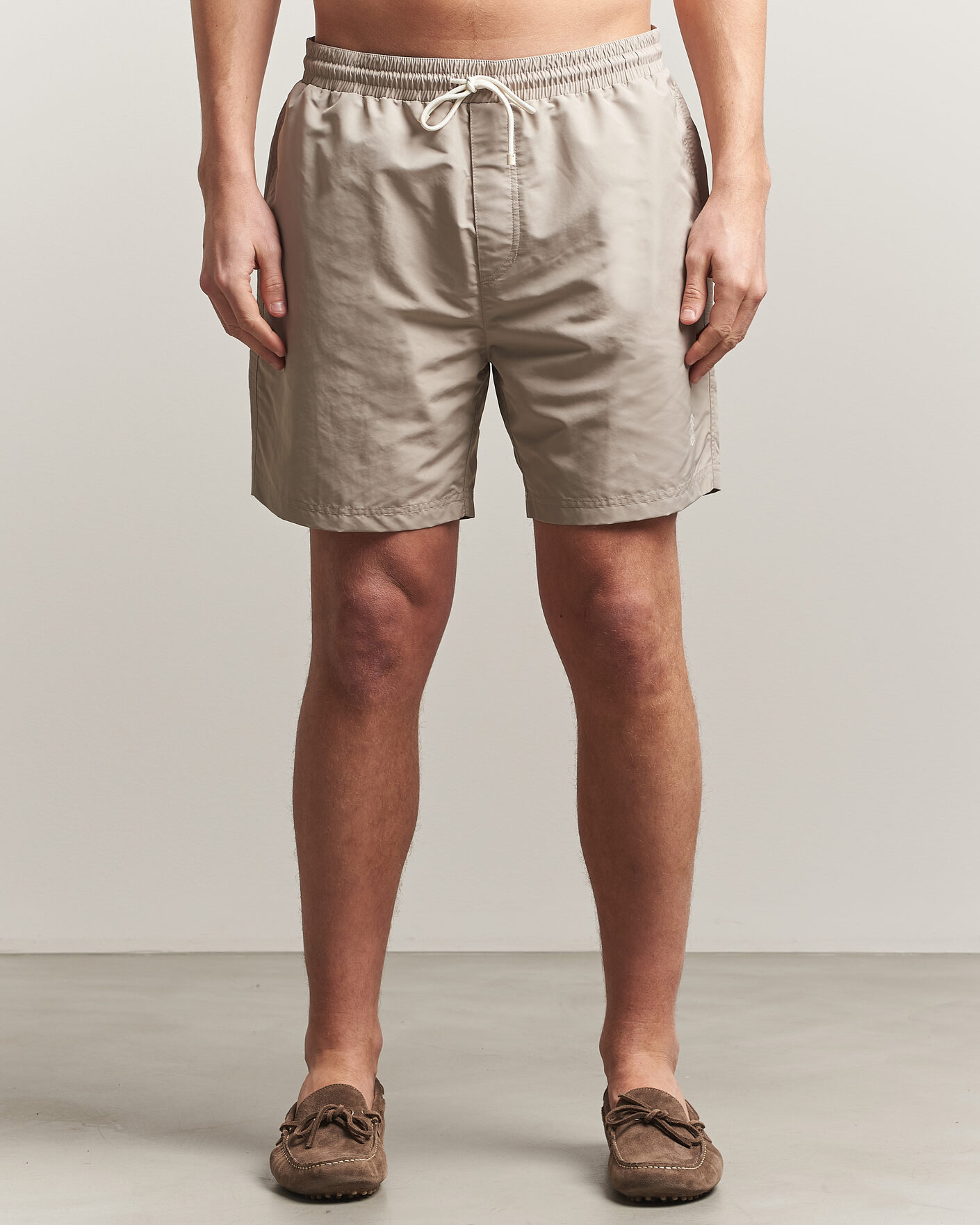 Herren | Badehosen | Brunello Cucinelli | Nylon Swim Trunks Beige