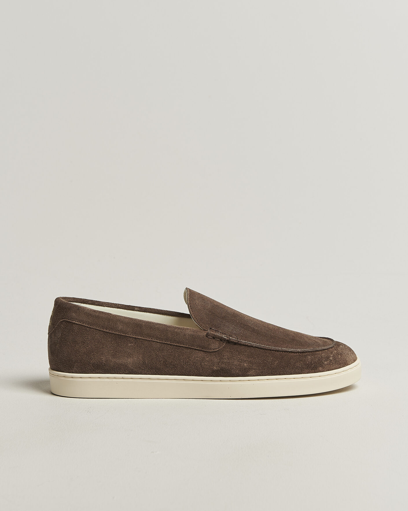Herren | Loafer | Brunello Cucinelli | Moccasin Shoes Dark Brown Suede