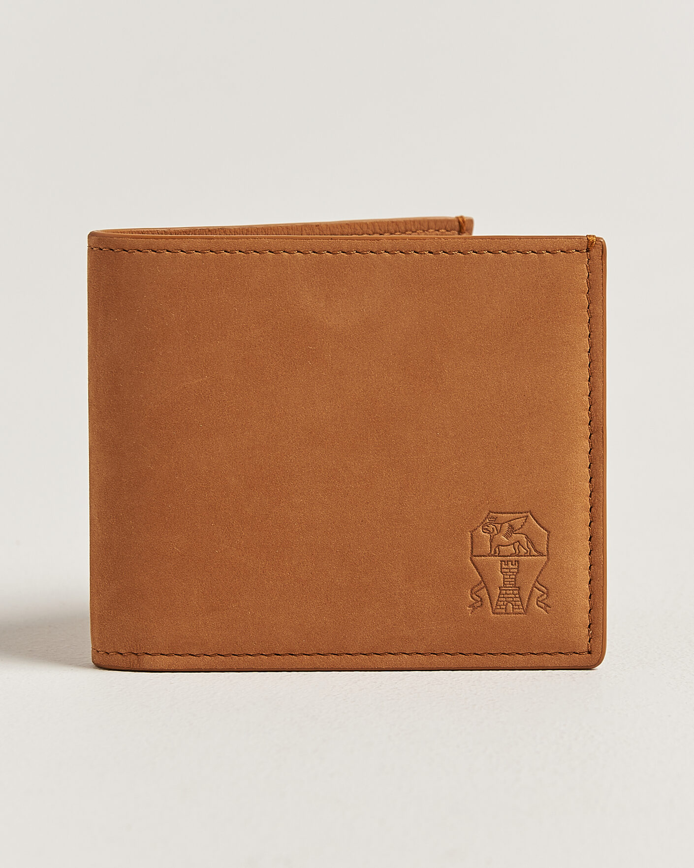 Herren | Geldbörsen | Brunello Cucinelli | Nubuck Leather Wallet Cognac
