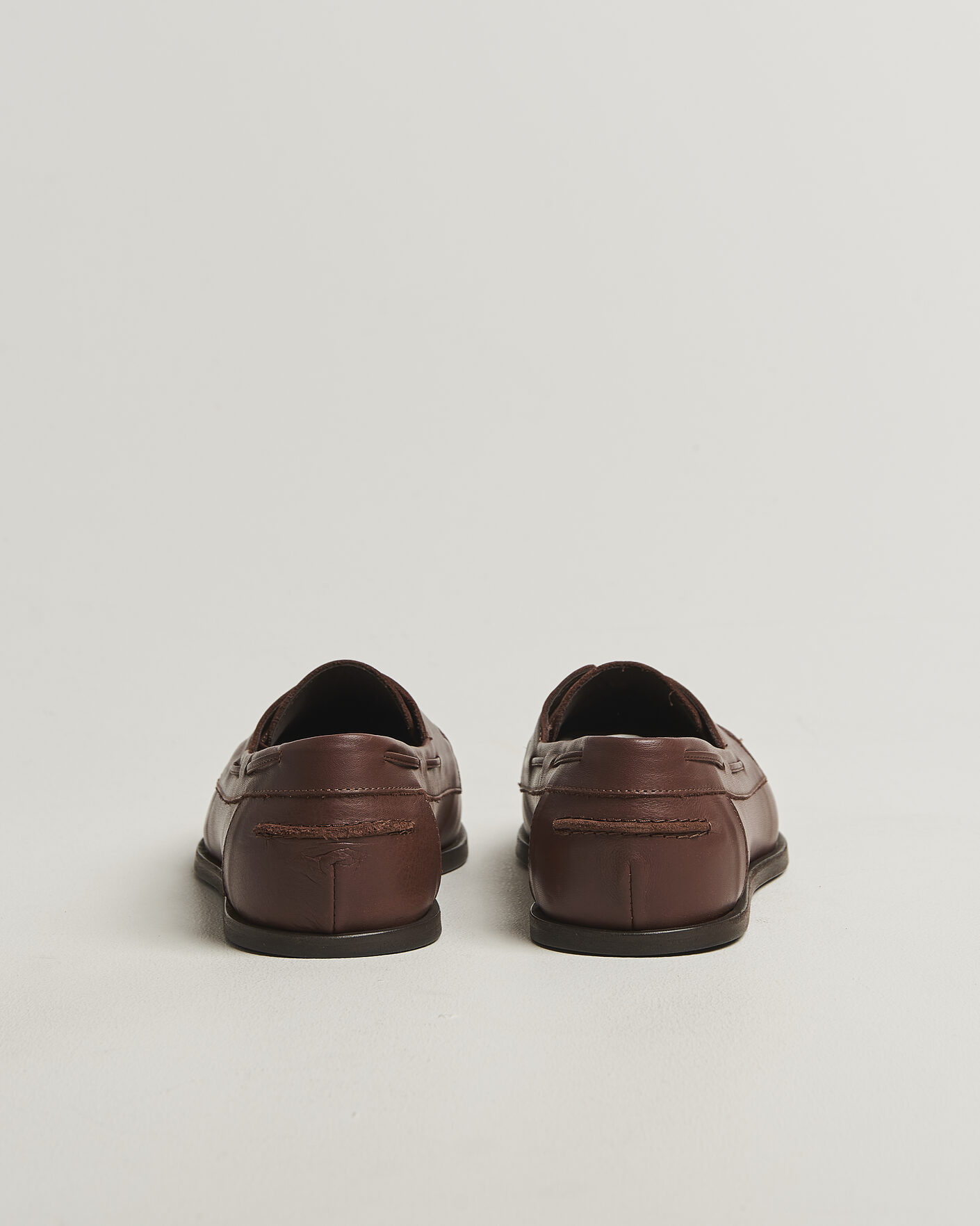 Herren | Segelschuhe | Lardini | Orfeo Leather Boat Shoe Brown