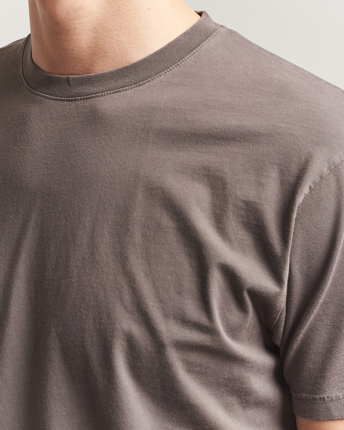 Herren | T-Shirts | Colorful Standard | Classic Organic T-Shirt Faded Mud