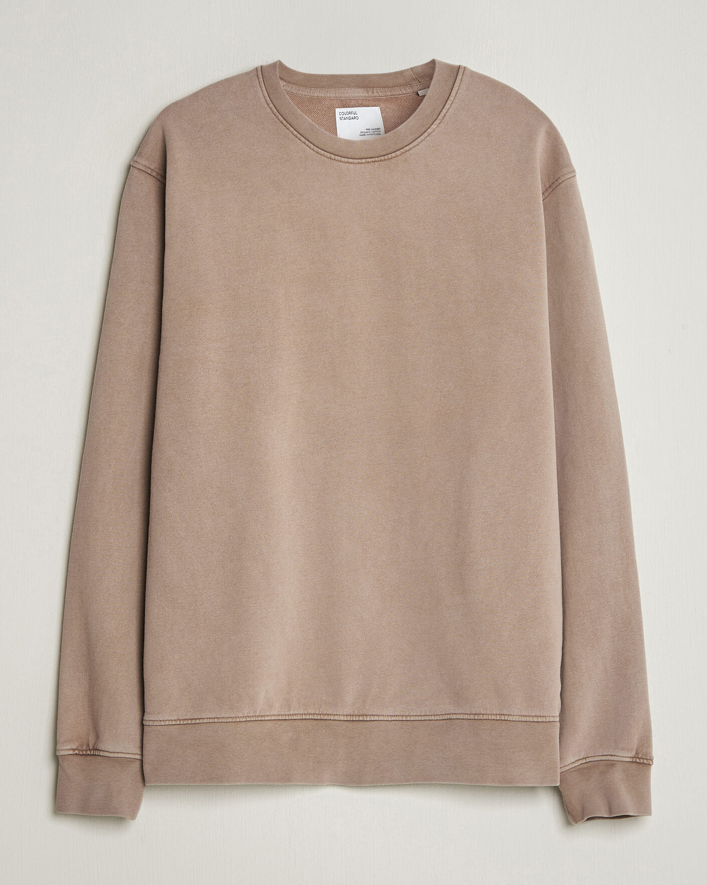 Herren | Pullover | Colorful Standard | Classic Organic Crew Neck Sweat Faded Khaki