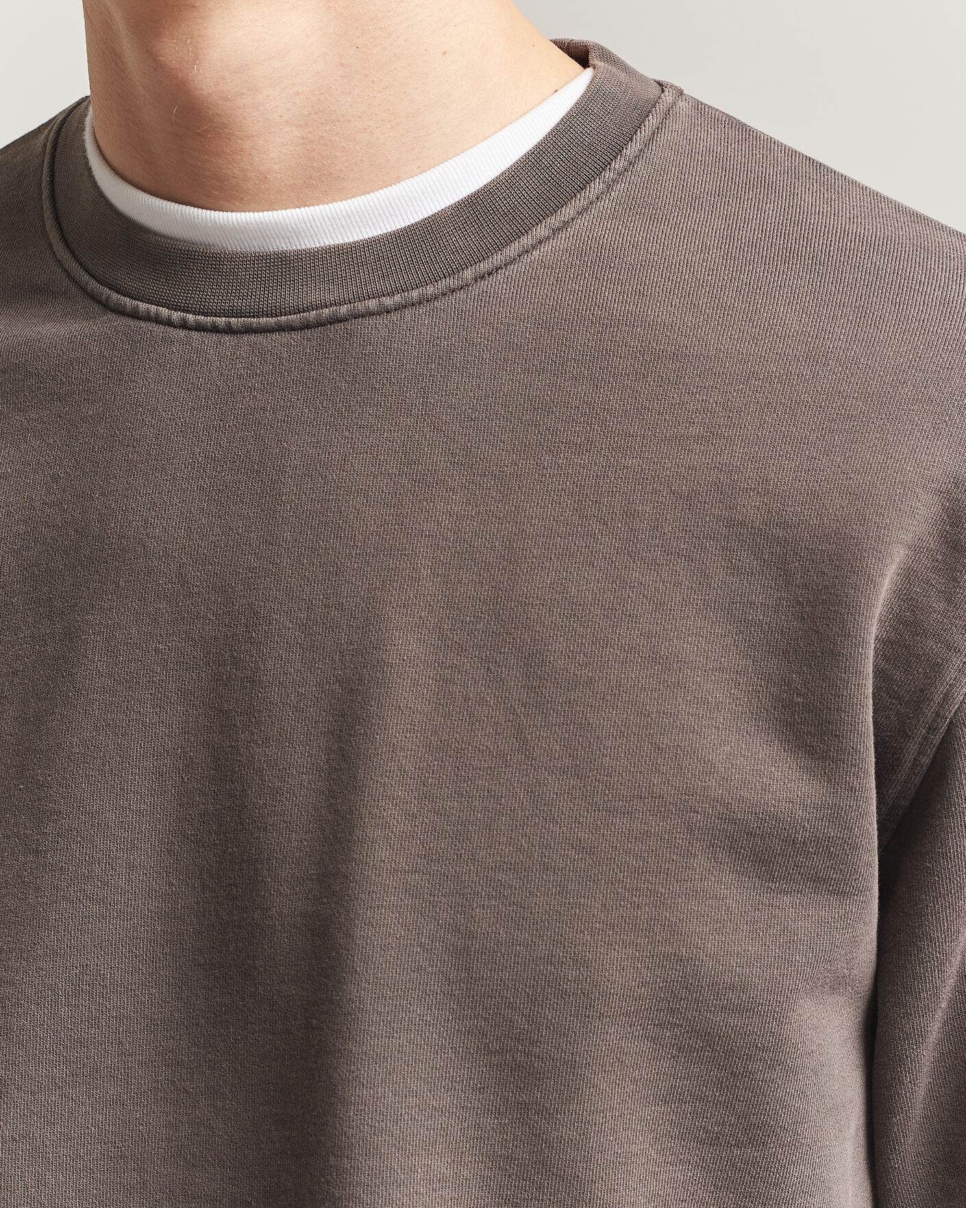 Herren | Pullover | Colorful Standard | Classic Organic Crew Neck Sweat Fade Mud
