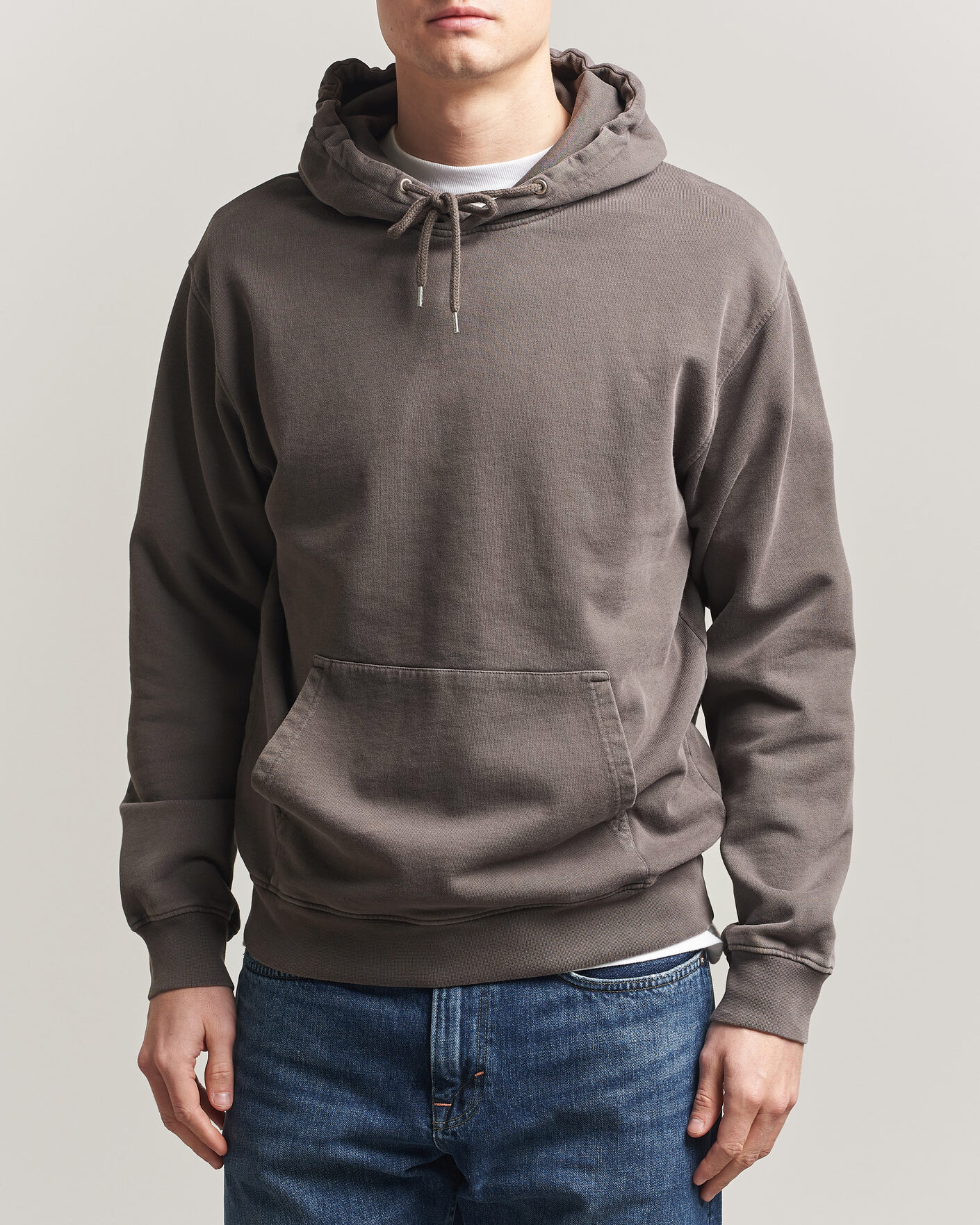Herren | Pullover | Colorful Standard | Classic Organic Hood Fade Mud