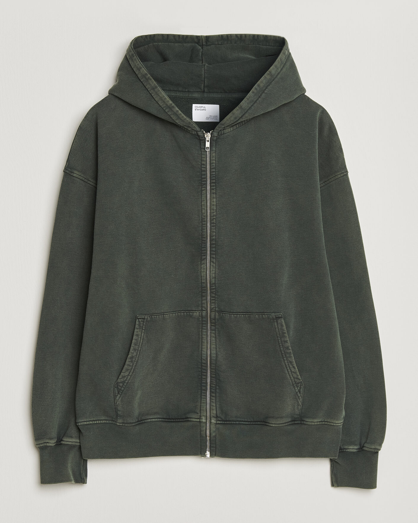 Herren | Pullover | Colorful Standard | Classic Organic Full Zip Hoodie Midnight Forest