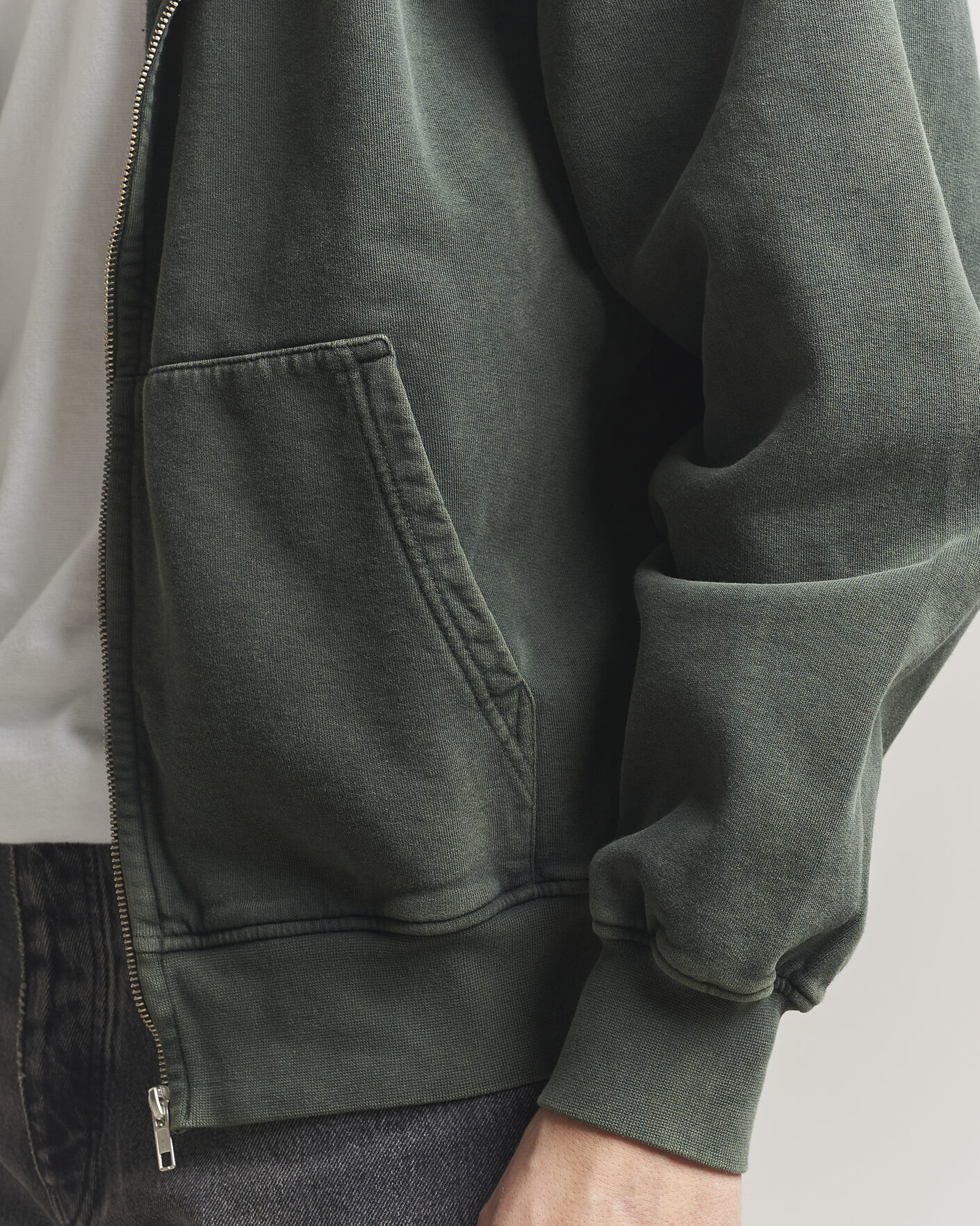 Herren | Pullover | Colorful Standard | Classic Organic Full Zip Hoodie Midnight Forest