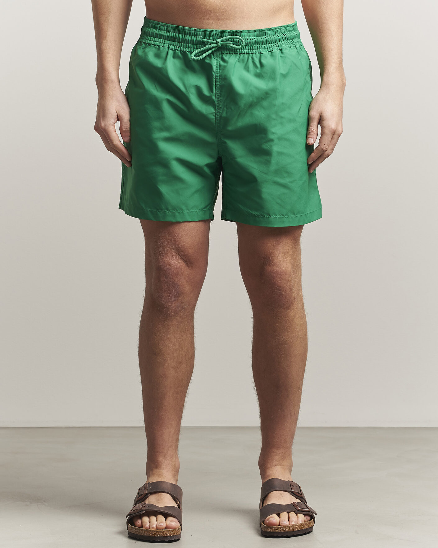 Herren | Badehosen | Colorful Standard | Classic Organic Swim Shorts Kelly Green