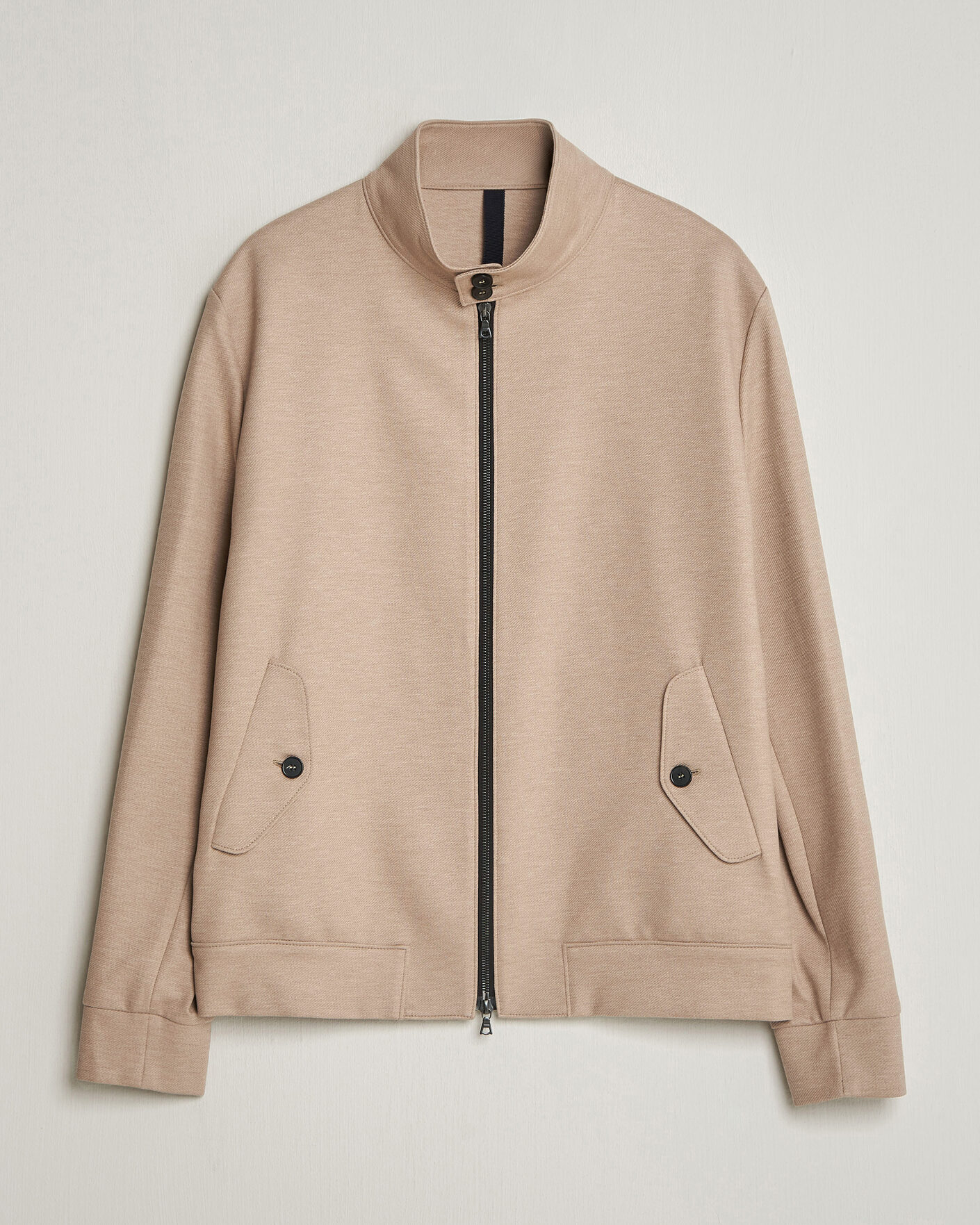 Herren | Jacken | Harris Wharf London | Loro Piana Cavalry Twill Harrington Jacket Oat