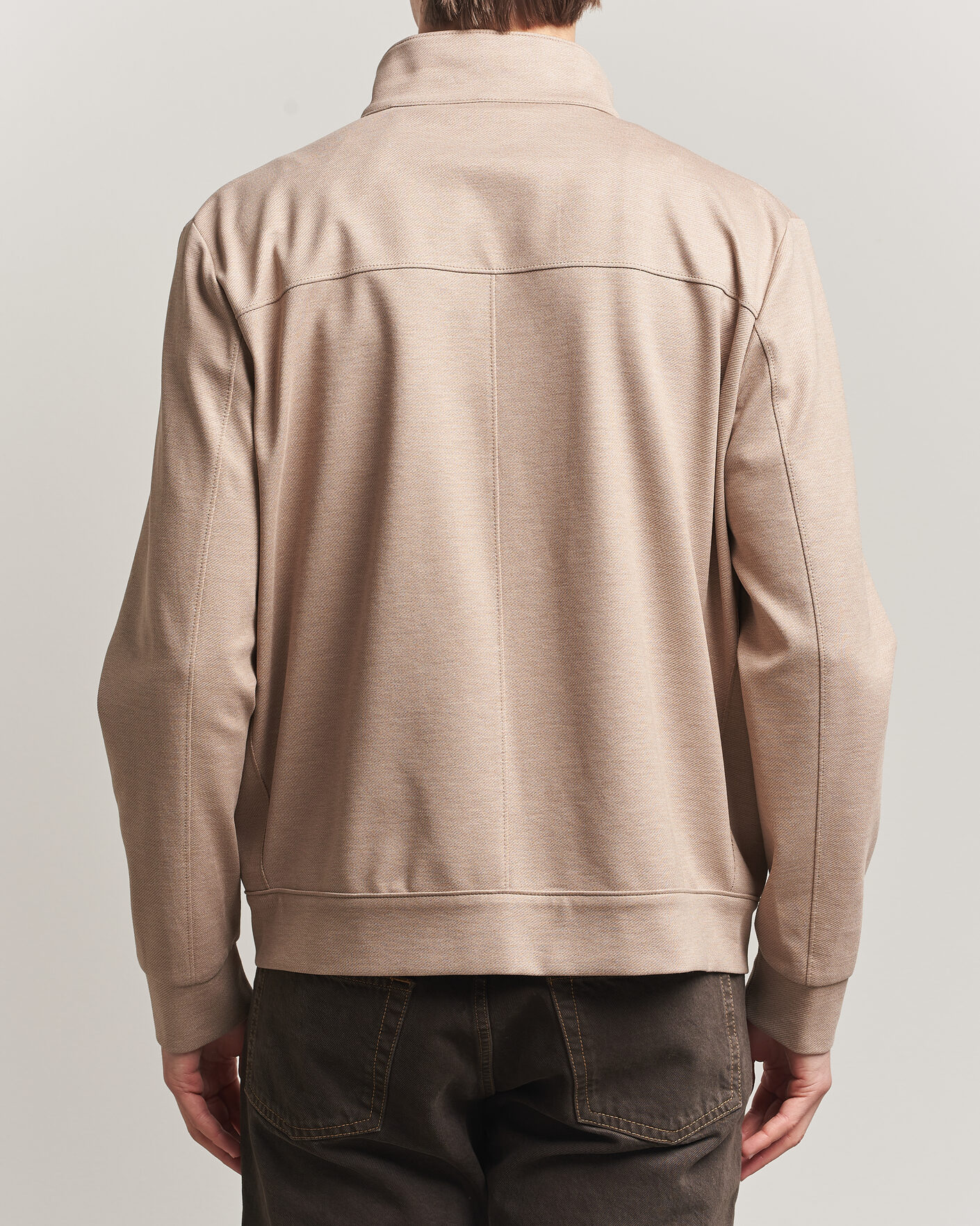 Herren | Jacken | Harris Wharf London | Loro Piana Cavalry Twill Harrington Jacket Oat