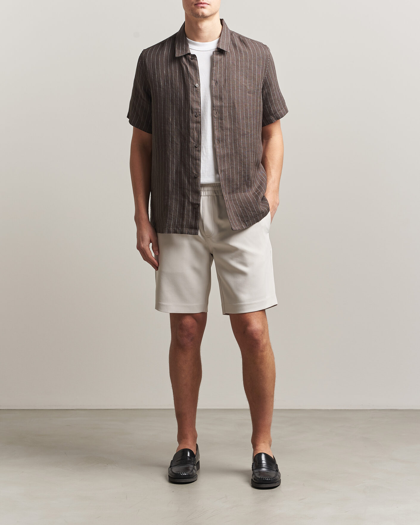 Herren | Shorts | Samsøe Samsøe | Smith Drawstring Shorts Moonstruck