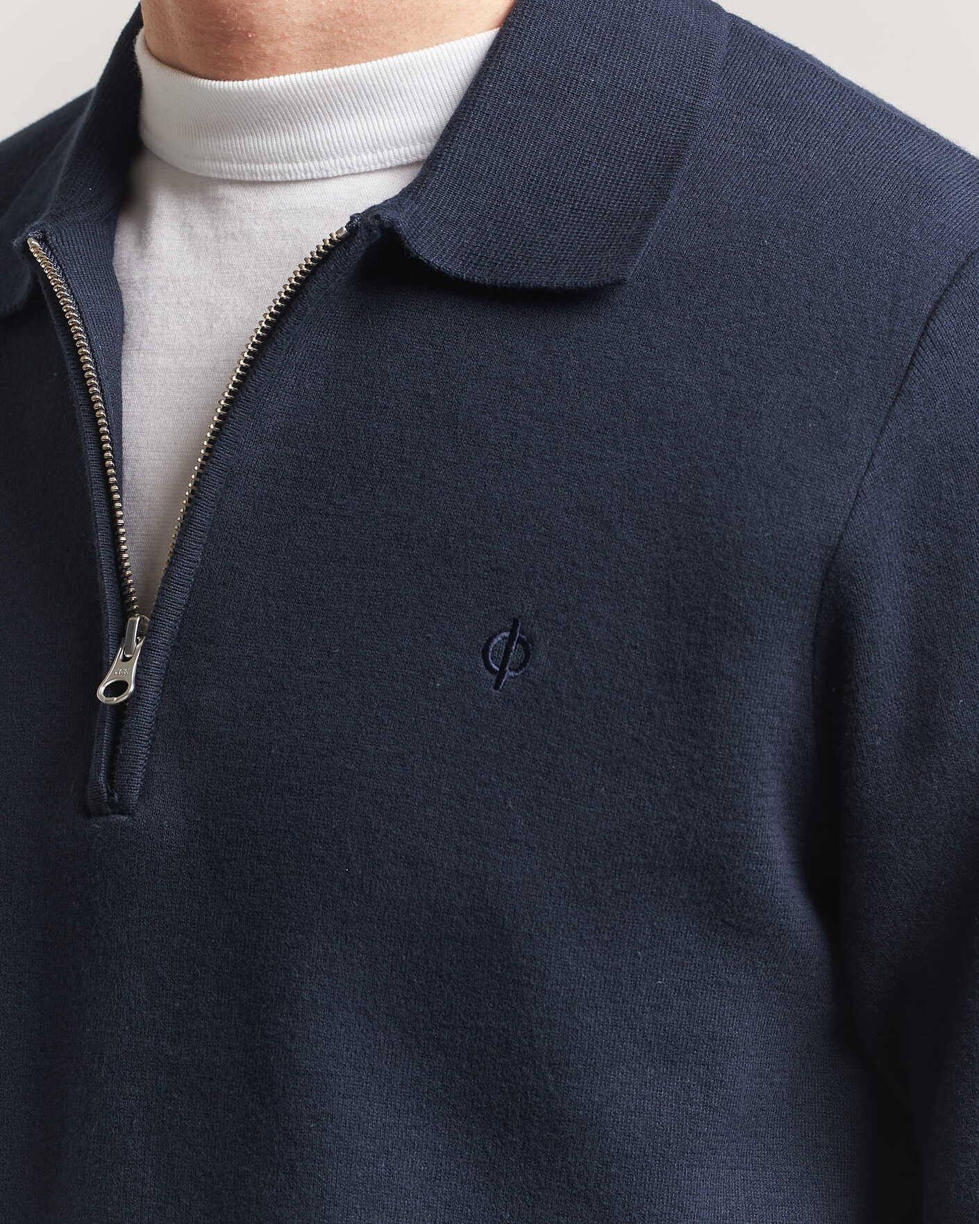 Herren | Pullover | Samsøe Samsøe | Guna Half Zip Salute Navy