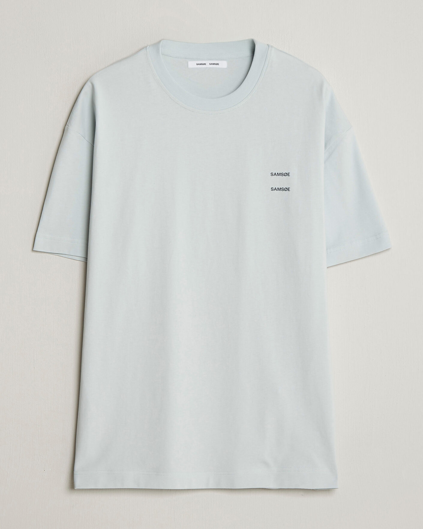 Herren | T-Shirts | Samsøe Samsøe | Joel Organic Cotton T-Shirt Skywriting