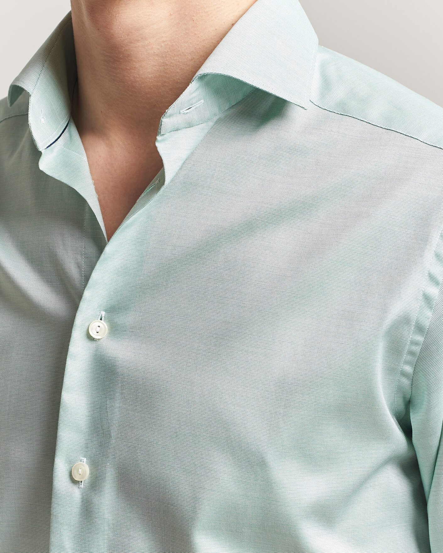 Herren | Hemden | Eton | Slim Fit Signature Oxford Shirt Mid Green