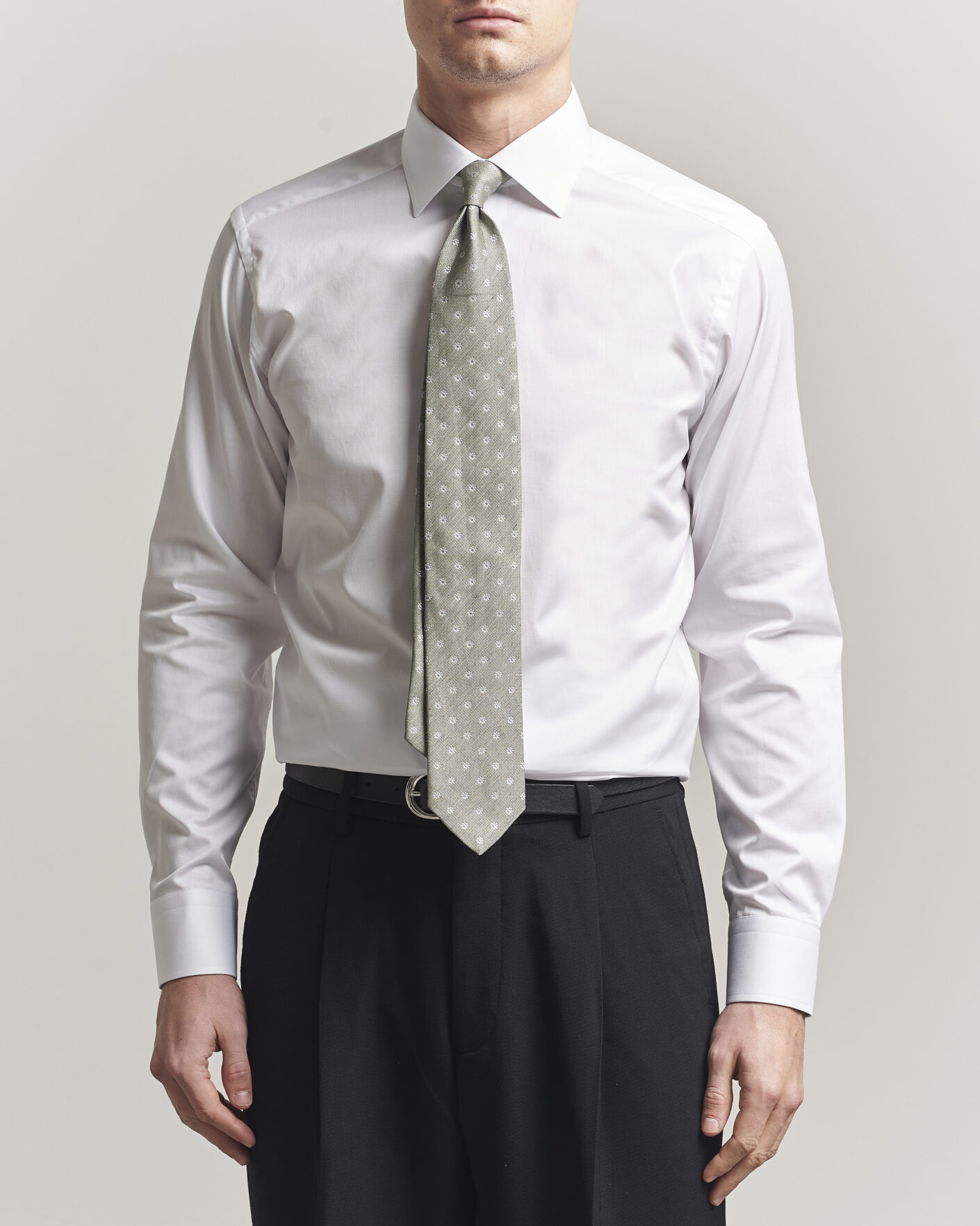Herren | Hemden | Eton | Slim Fit Signature Twill Contrast Shirt White