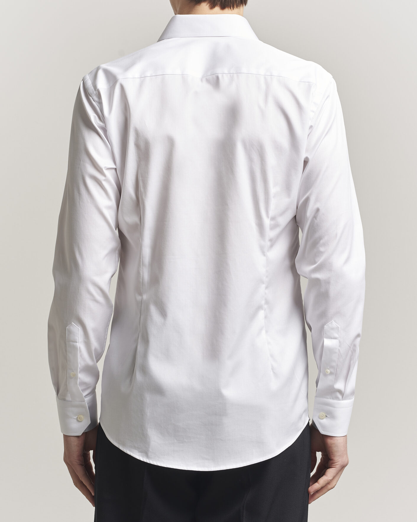 Herren | Hemden | Eton | Slim Fit Signature Twill Contrast Shirt White