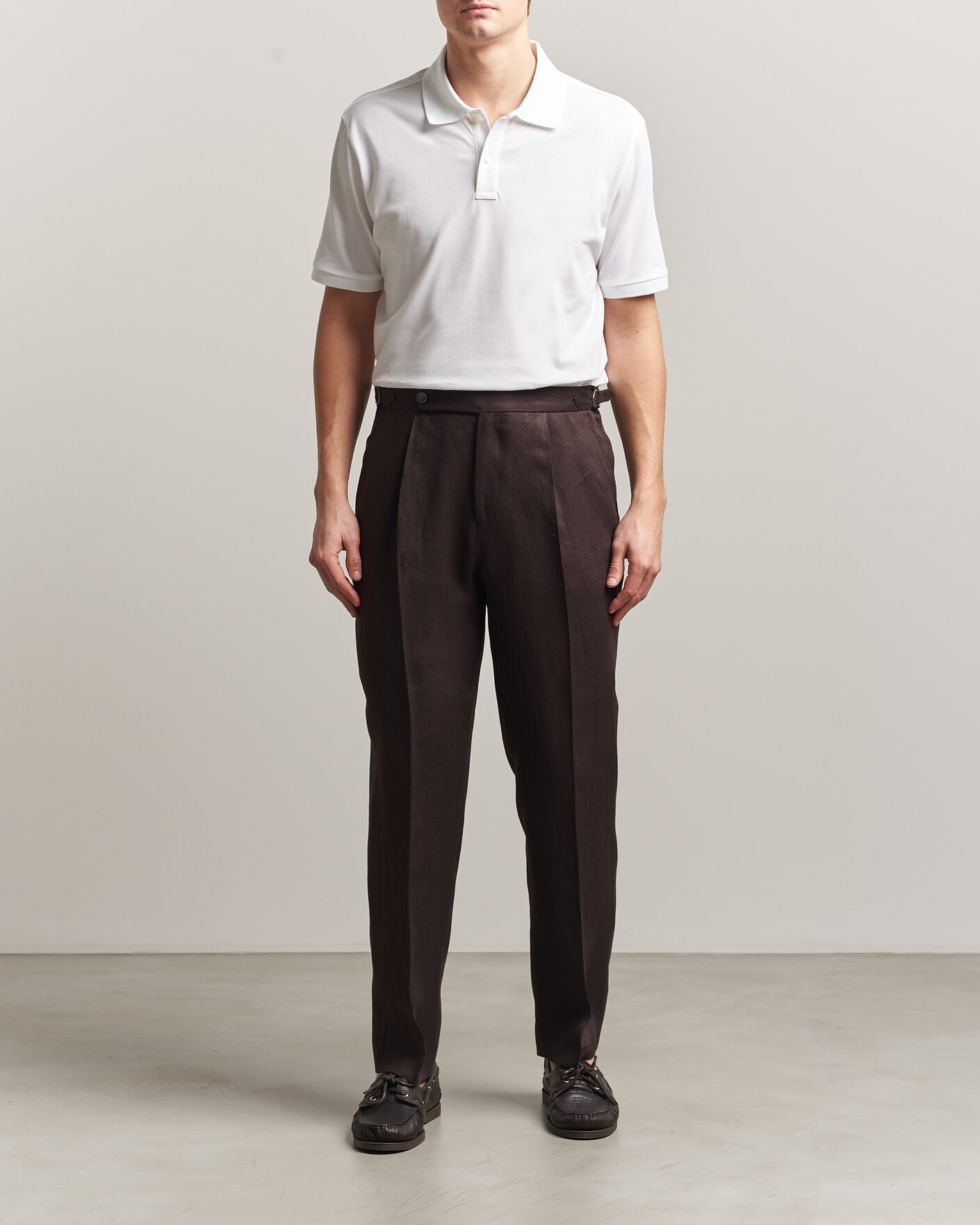 Herren | Poloshirts | Eton | Pima Pique Polo White