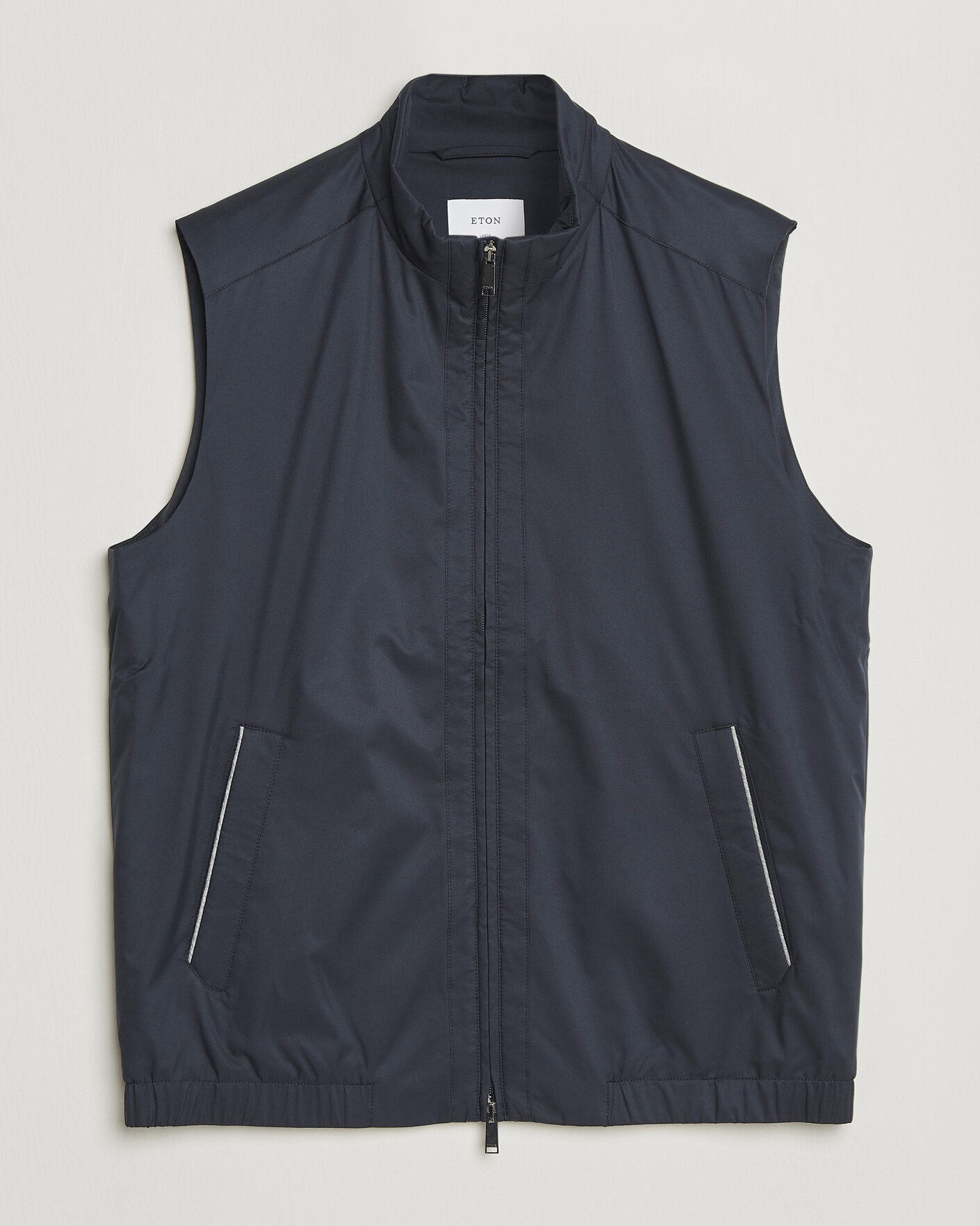 Herren | Westen | Eton | Lightweight Wind Vest Navy Blue