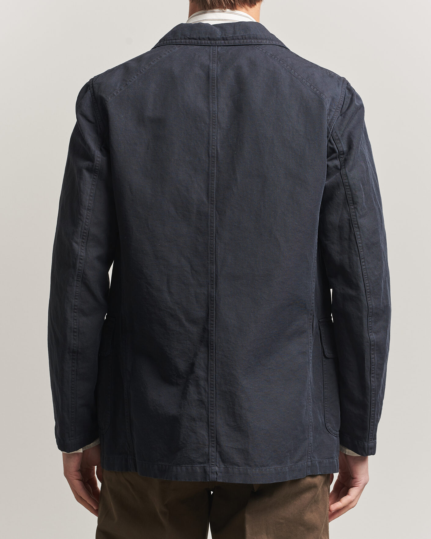 Herren | Sakkos | Drake's | MKIV Clean Twill Games Blazer Navy