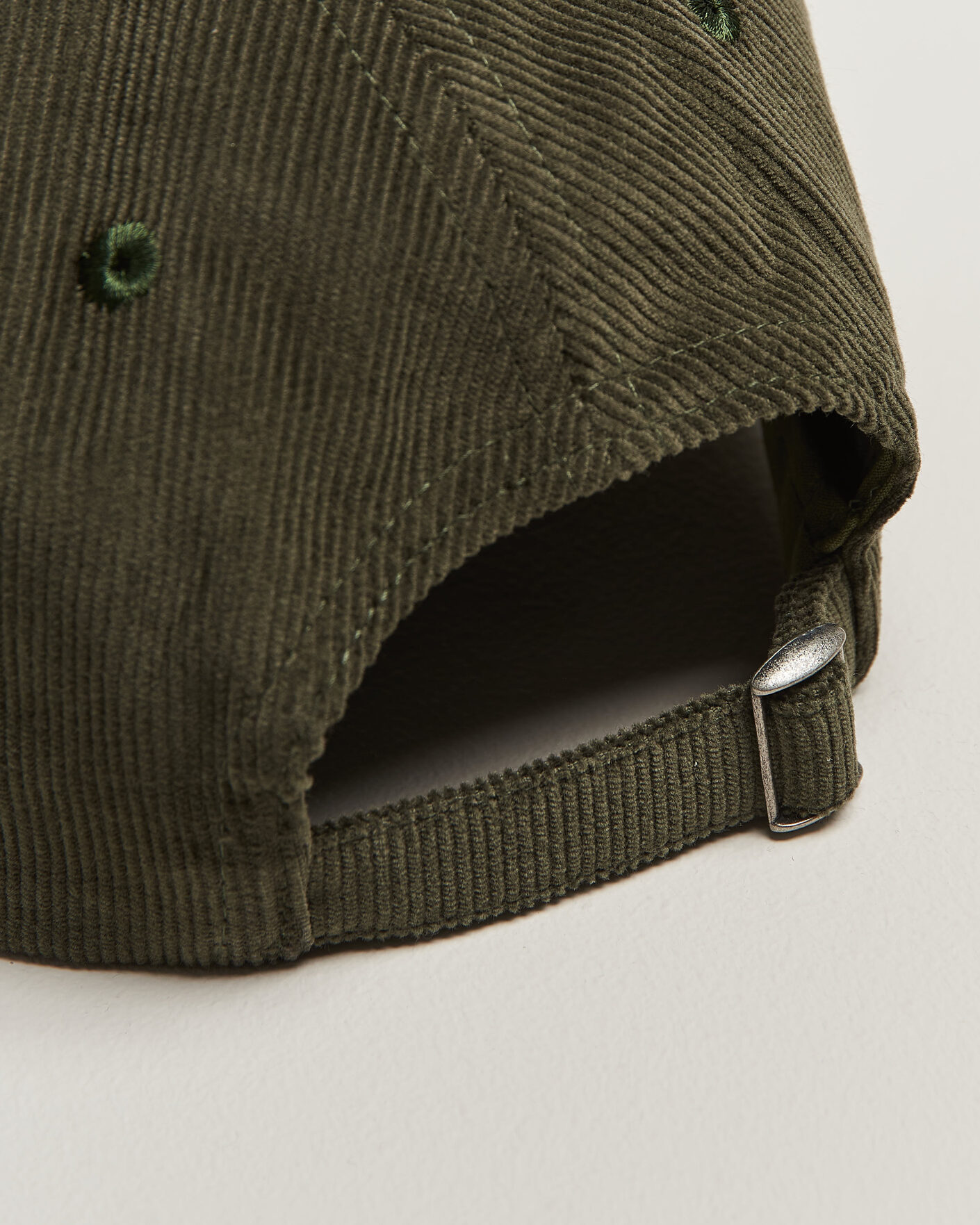 Herren | Hüte & Mützen | Drake's | Blackthron Needlecord Baseball Cap Olive