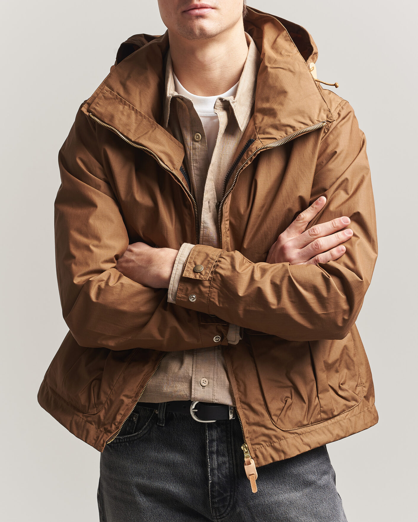 Herren | Jacken | Manifattura Ceccarelli | All Season Blazer Coat Tan