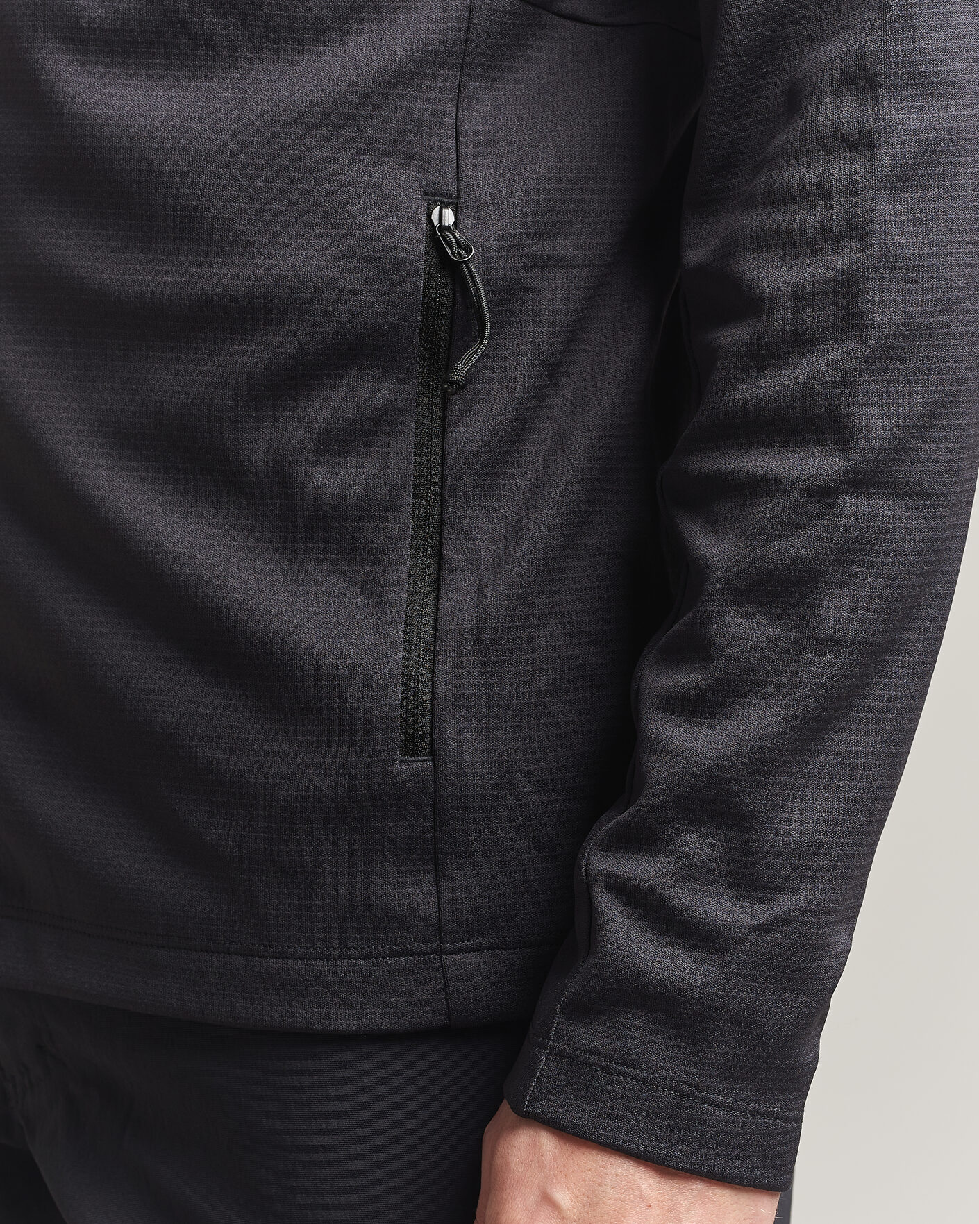 Herren | Pullover | Haglöfs | Korp Mid Fleece Hood True Black