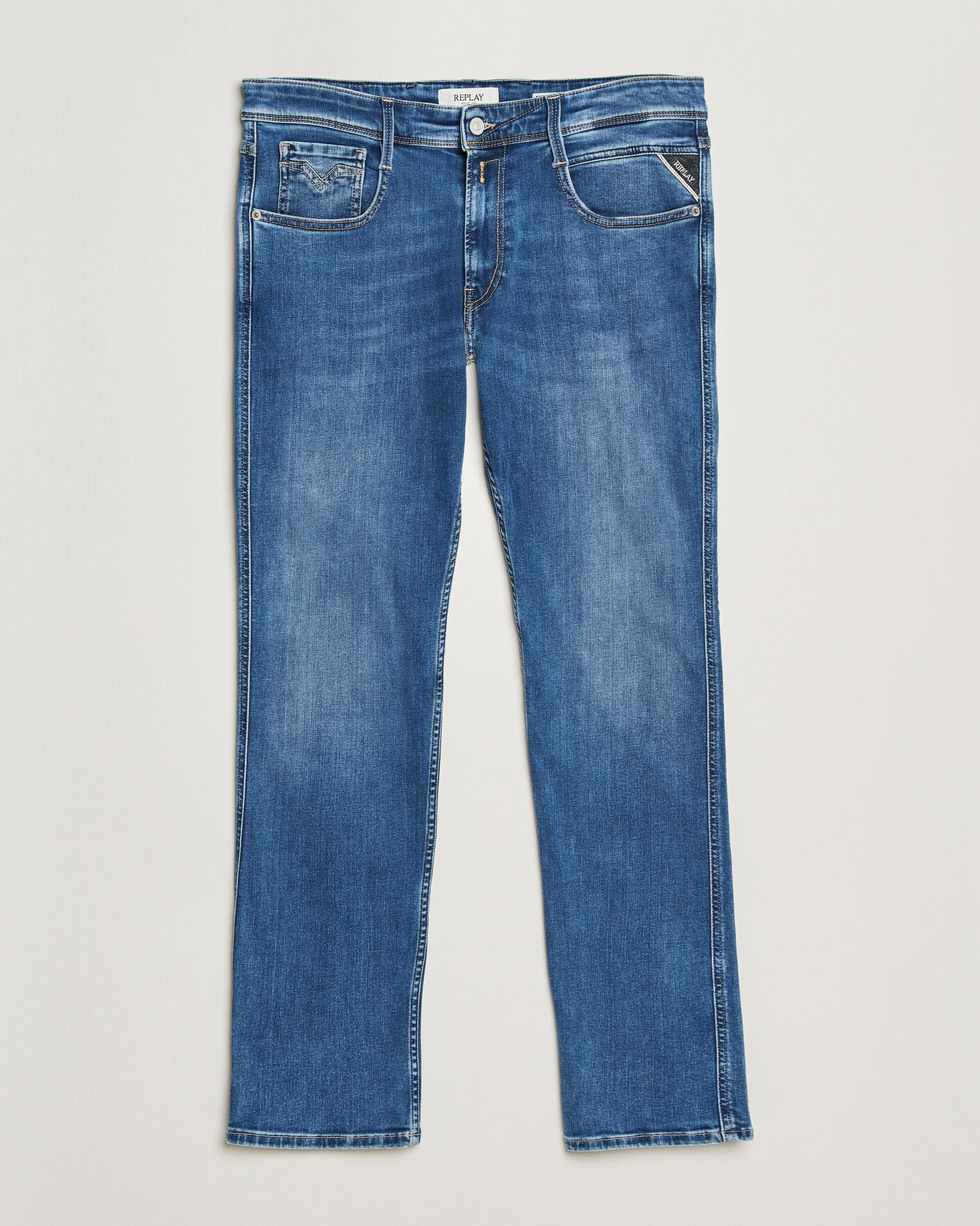 Herren | Hosen | Replay | Anbass Powerstretch Jeans Medium Blue