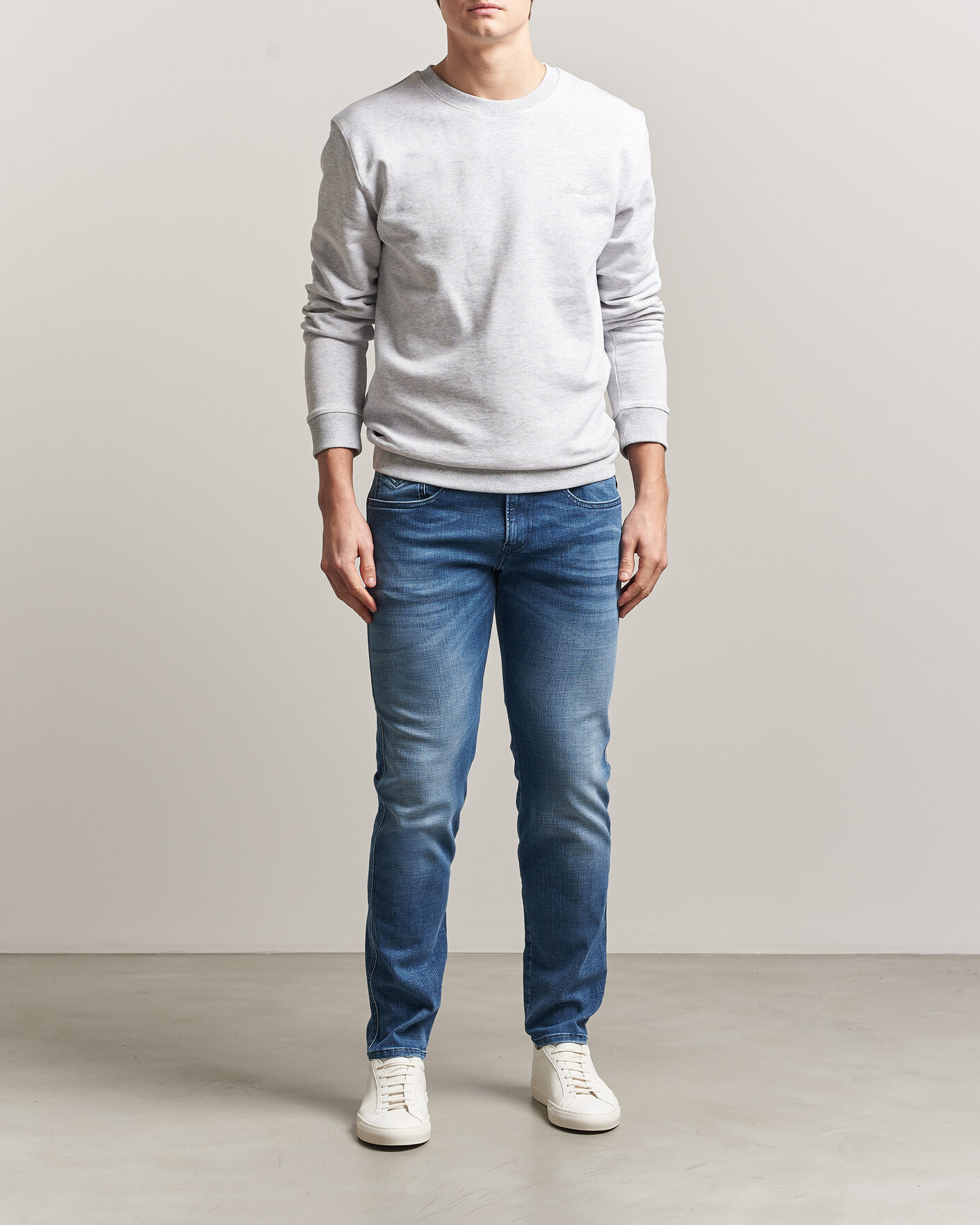 Herren | Jeans | Replay | Anbass Hyperflex Matrix Jeans Medium Blue