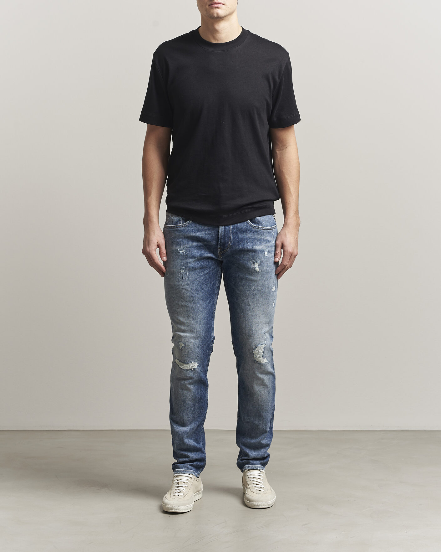 Herren | Jeans | Replay | Anbass 10 Year Wash Jeans Medium Blue