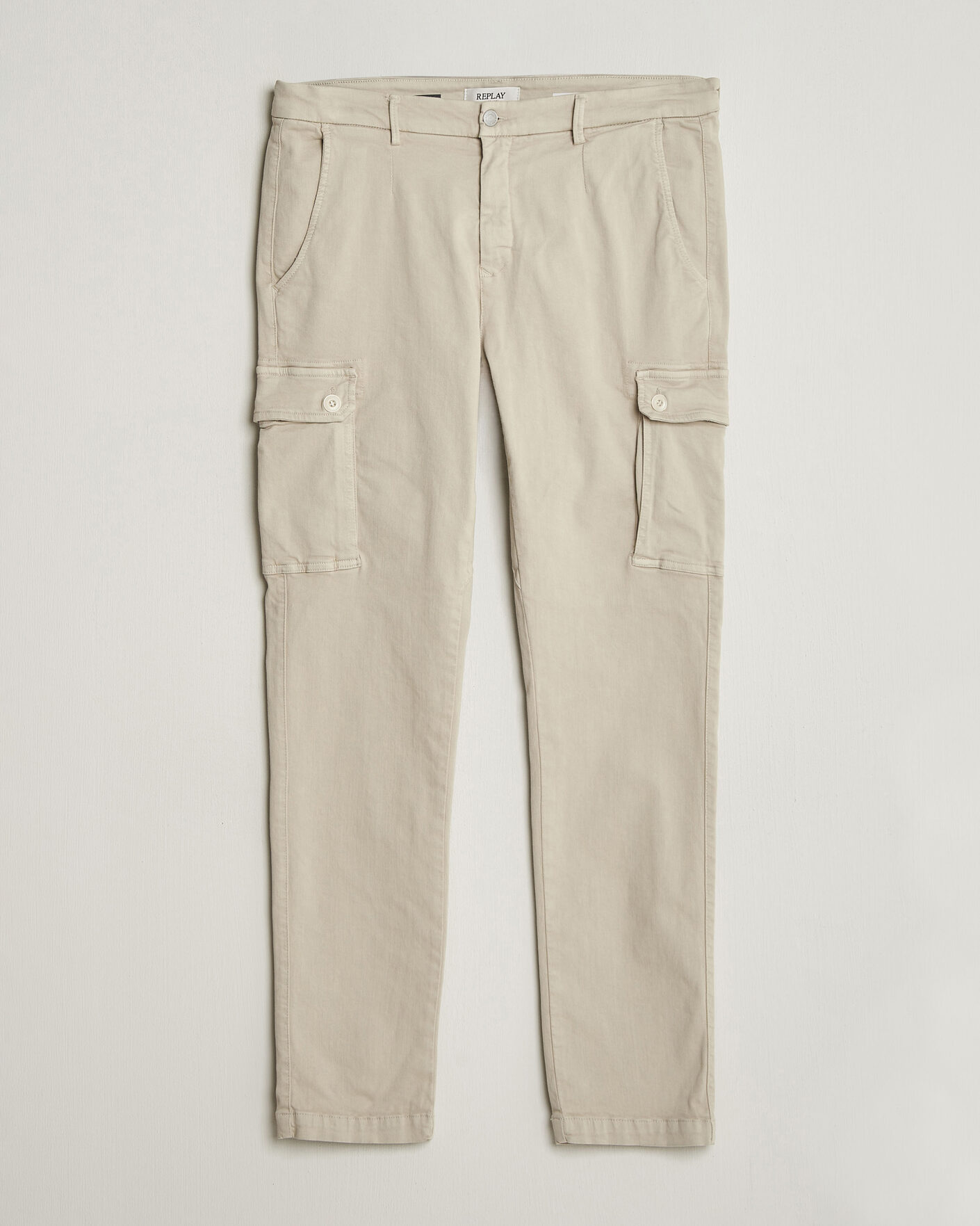 Herren | Hosen | Replay | Jaan Hyperflex Cargo Pants Ivory