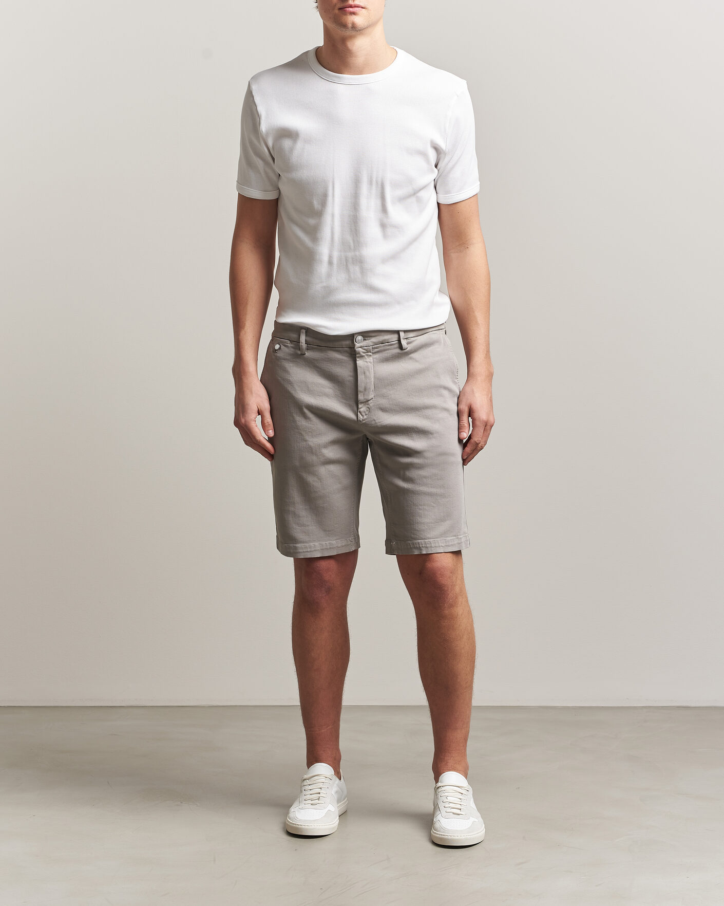 Herren | Shorts | Replay | Benni Hyperflex Shorts Light Grey
