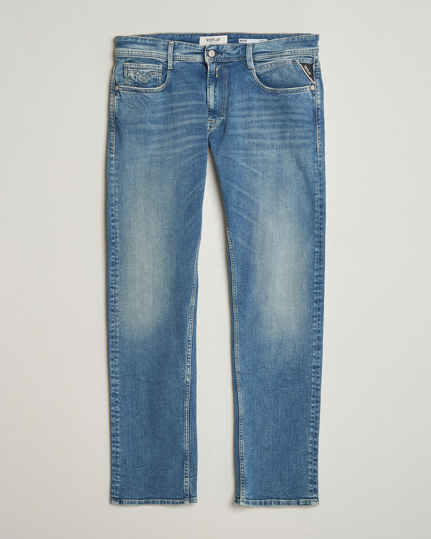 Herren | Hosen | Replay | Rocco Comfort Fit Stretch Eco Plus Jeans Medium Blue