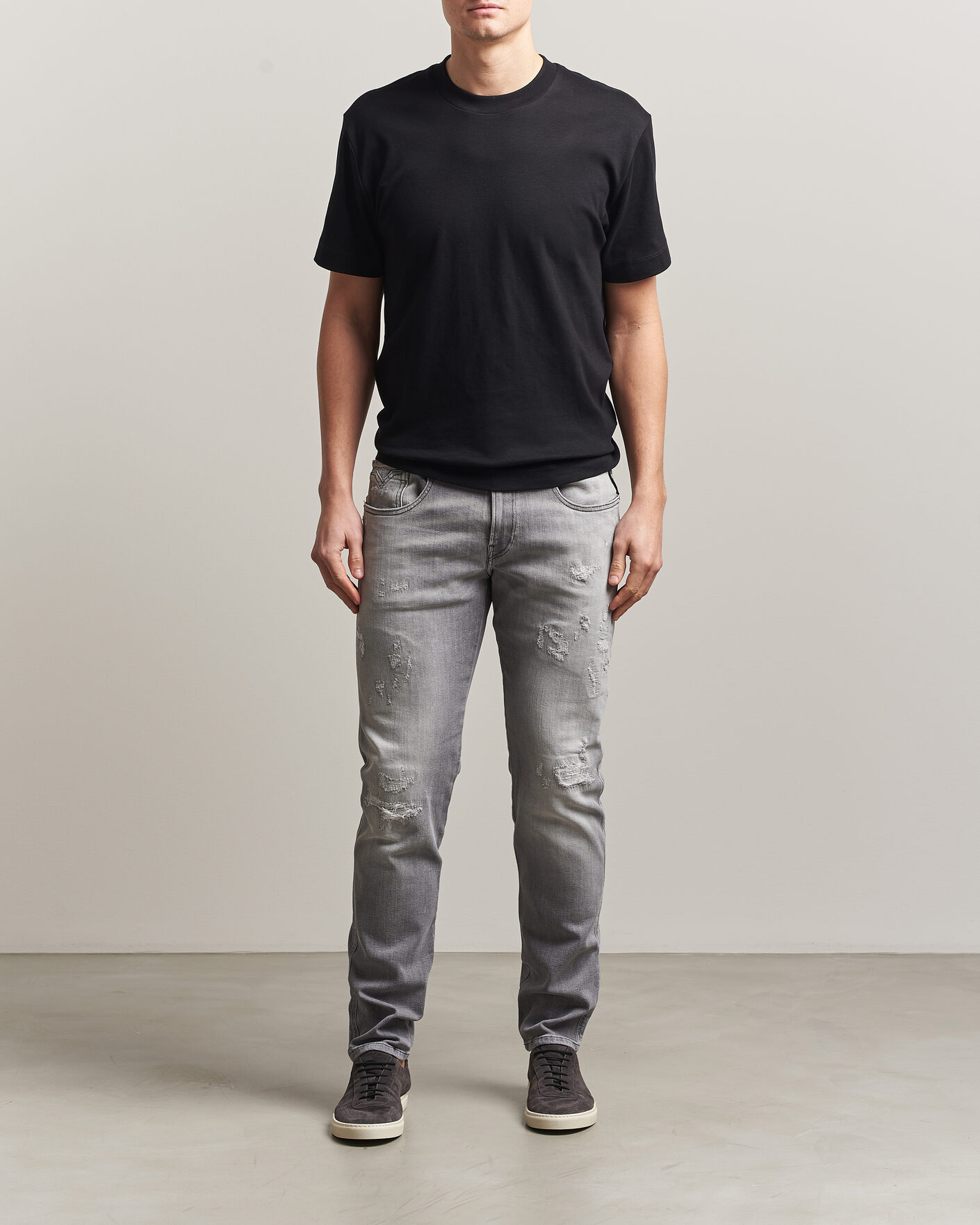 Herren | Jeans | Replay | Anbass 20 Year Wash Jeans Washed Grey