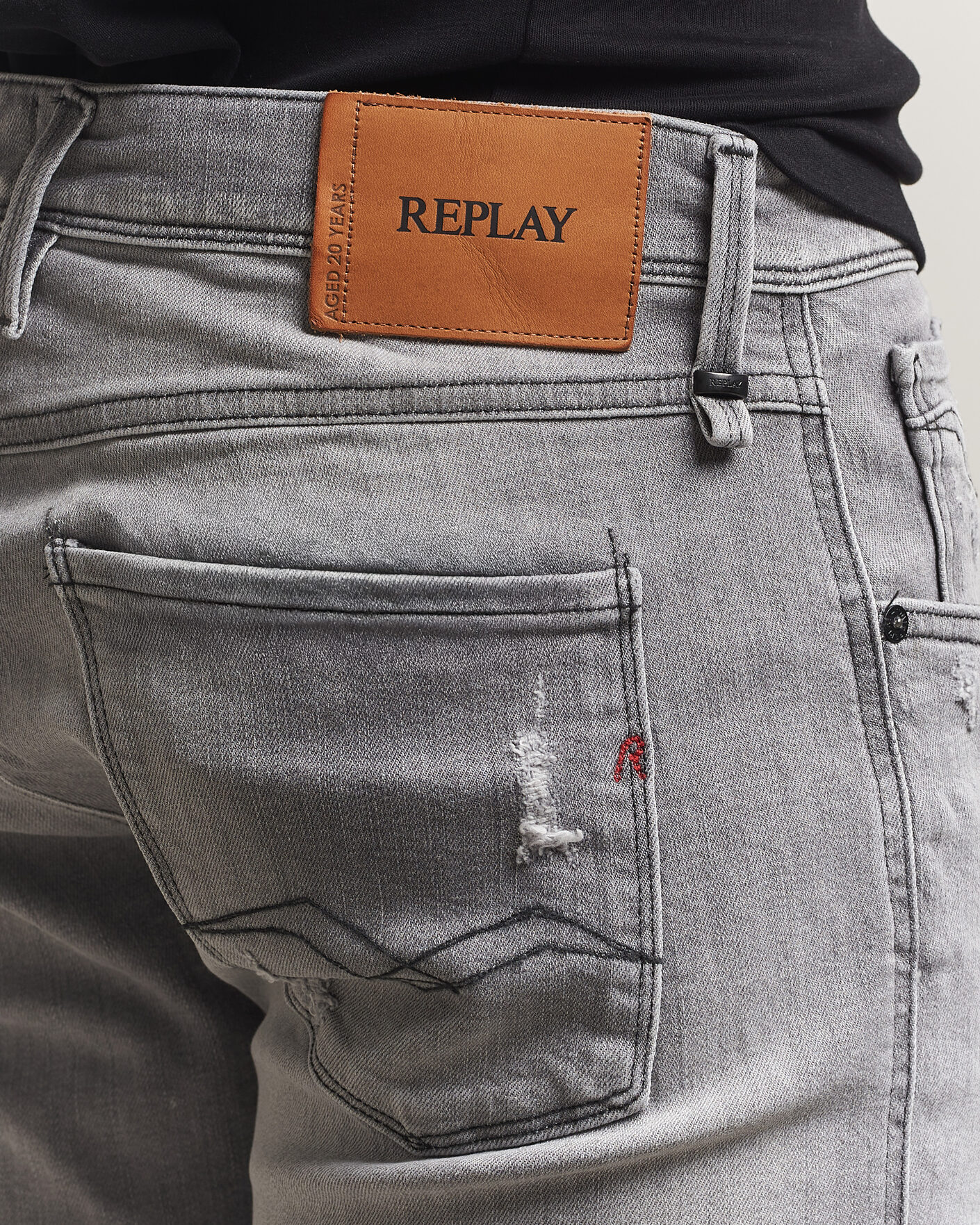 Herren | Jeans | Replay | Anbass 20 Year Wash Jeans Washed Grey