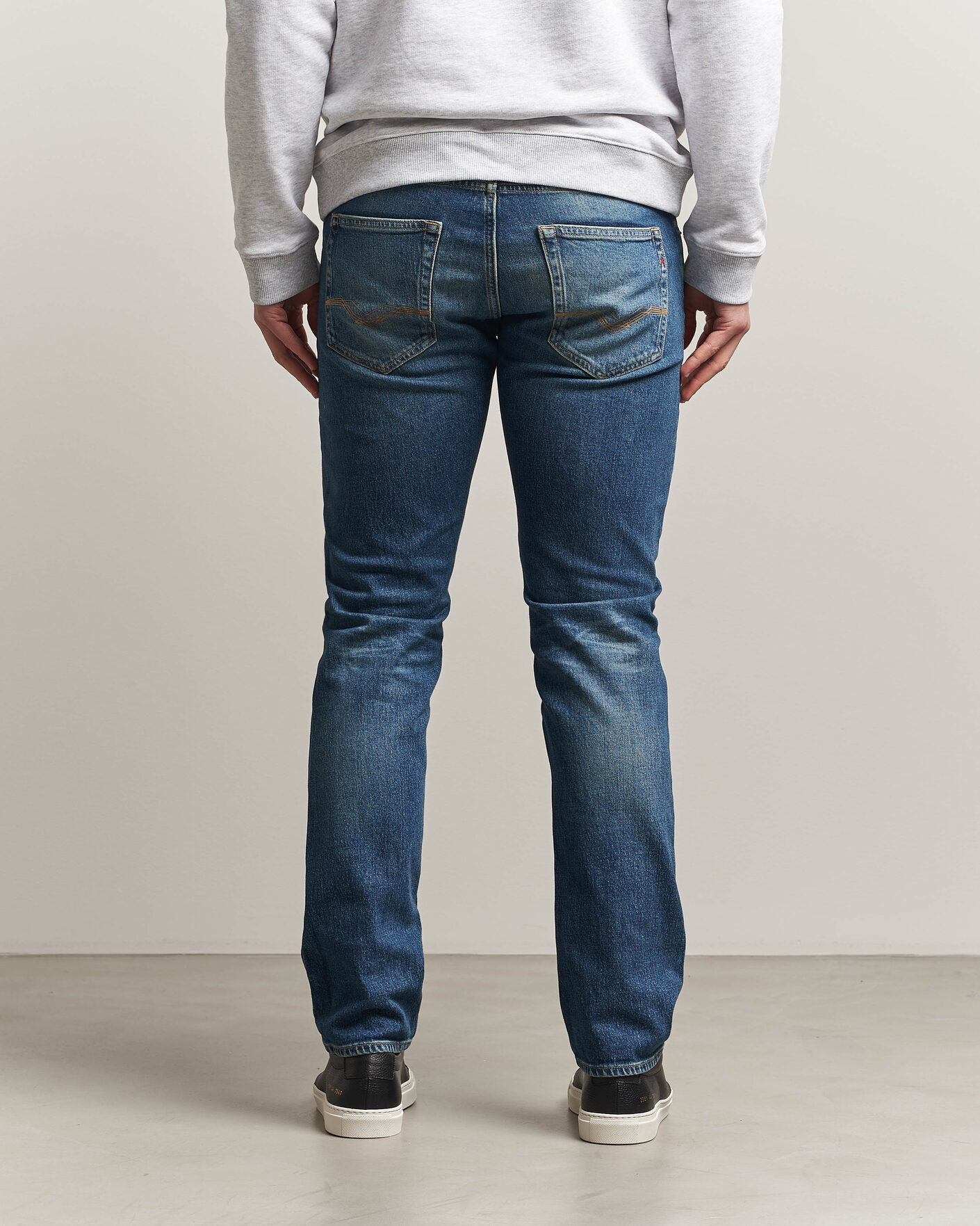 Herren | Jeans | Replay | Grover Heritage Original Stretch Jeans Medium Blue